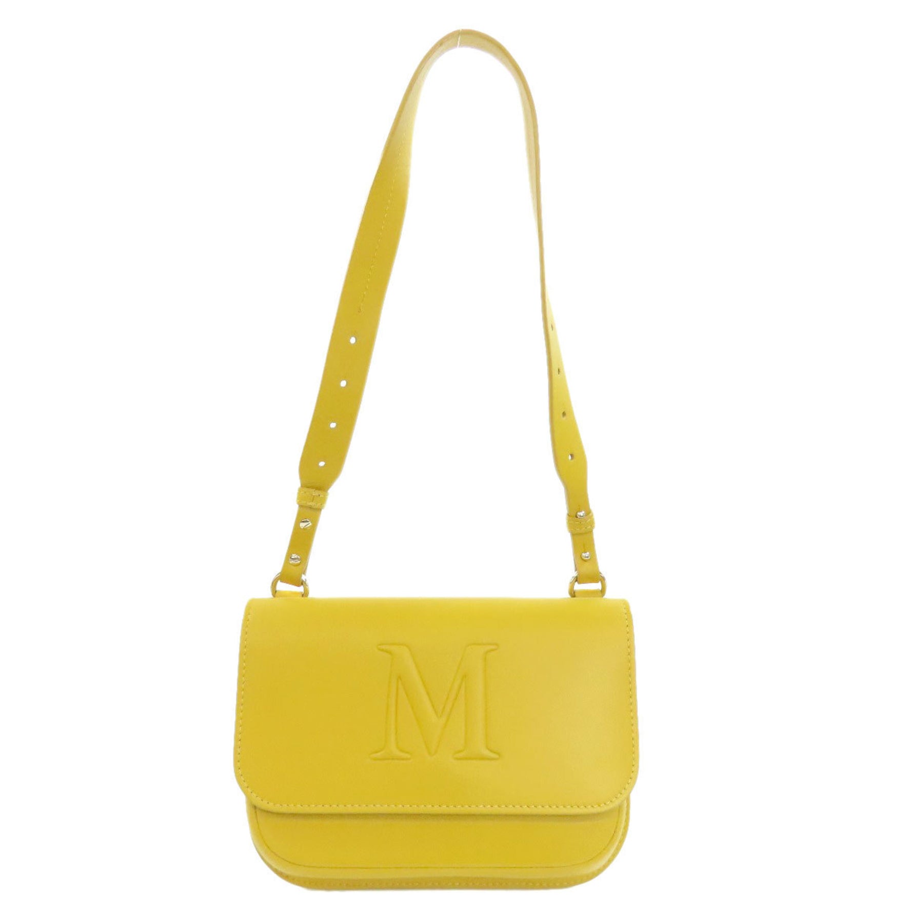 Max Mara logo shoulder bag leather MAX MARA
