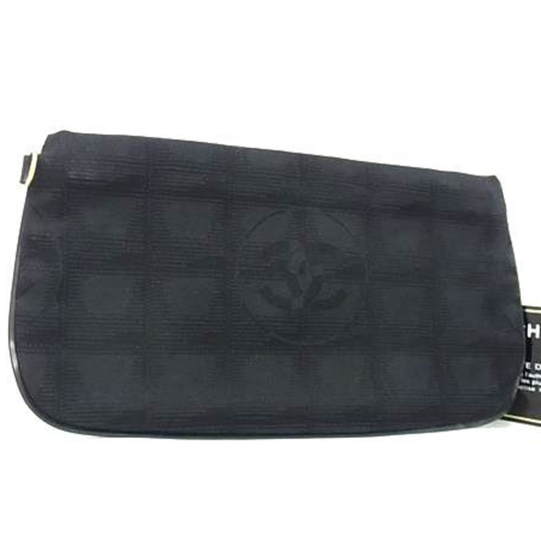 CHANEL New Travel Line Pouch, Nylon, Coco Mark