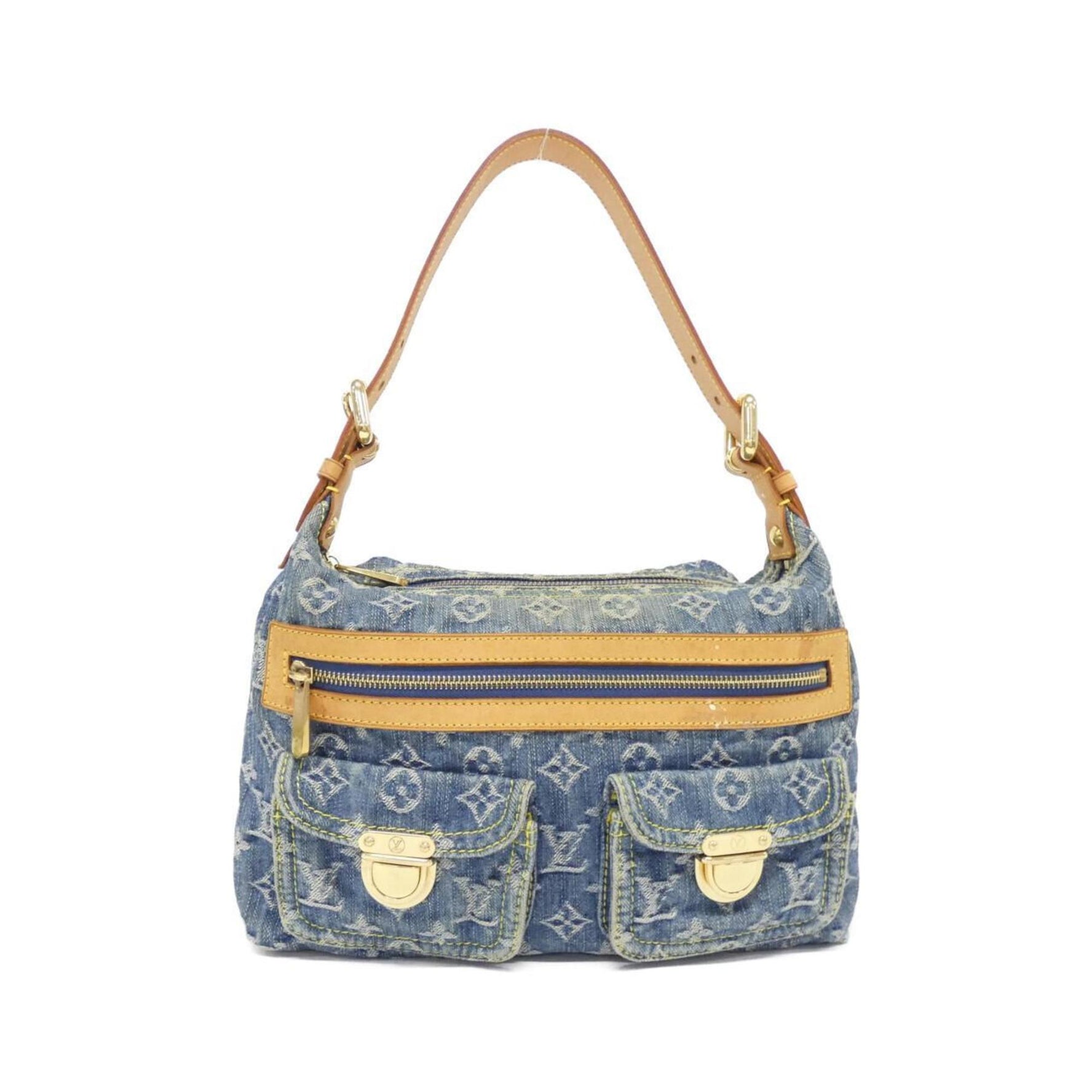 Louis Vuitton Monogram Denim Baggy PM Shoulder Bag