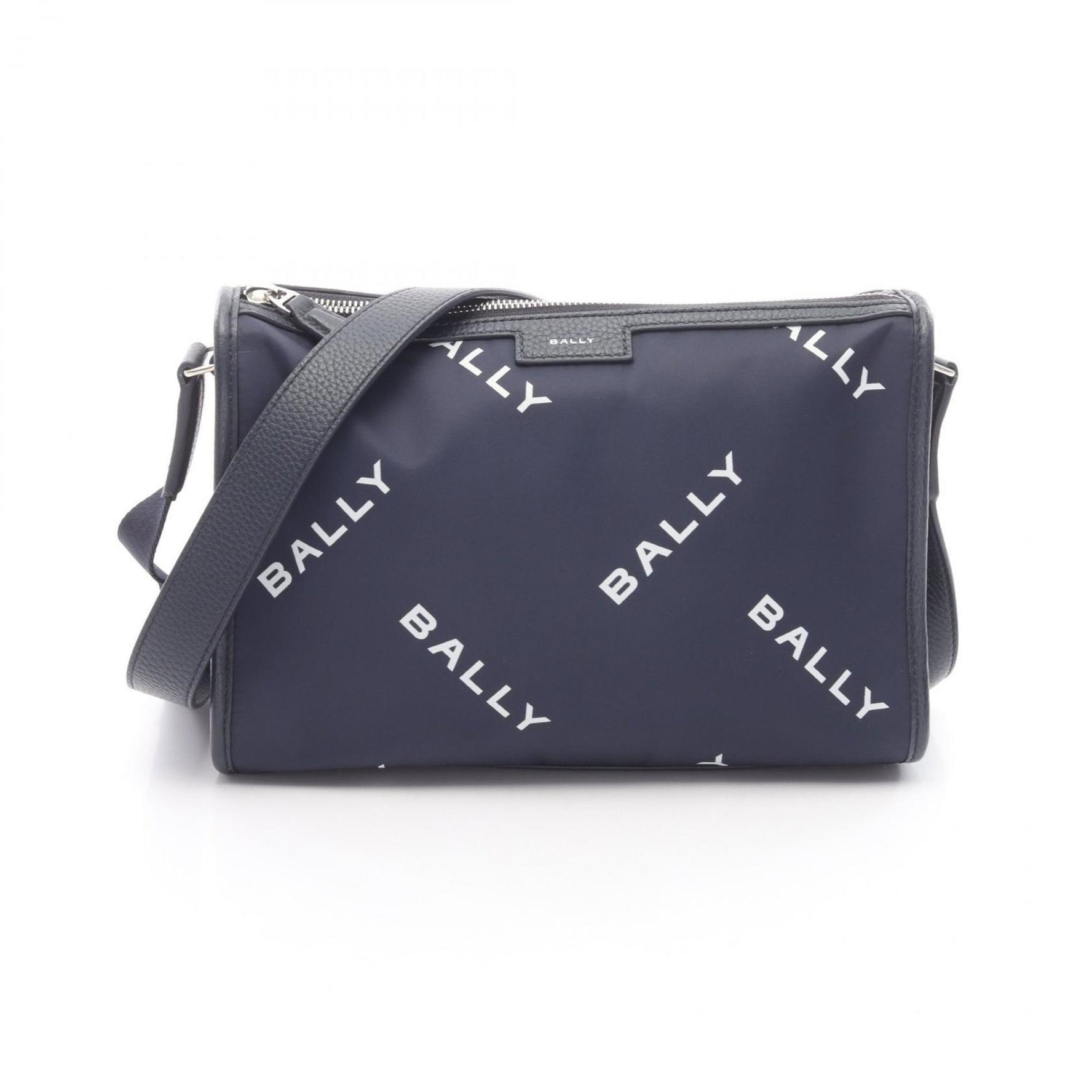Bally shoulder bag, nylon and leather