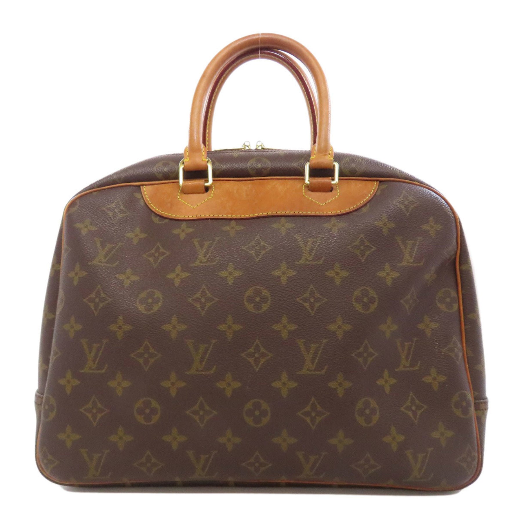 Louis Vuitton Deauville Handbag Canvas