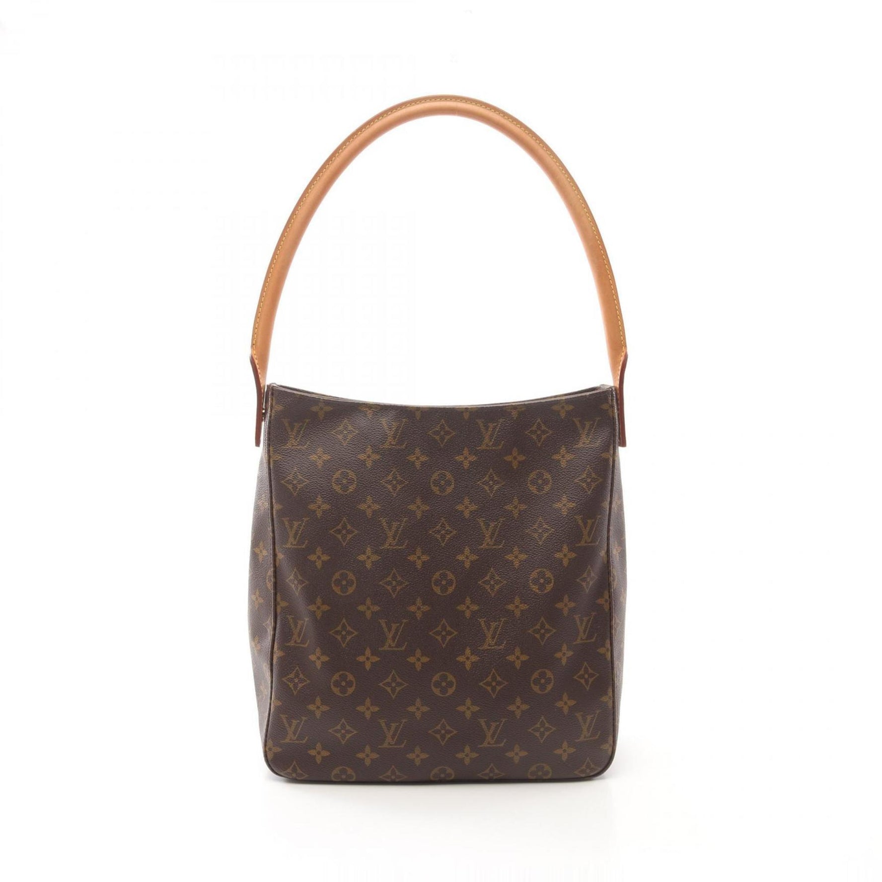 Louis Vuitton Looping GM Shoulder Bag Coated Canvas Leather Monogram