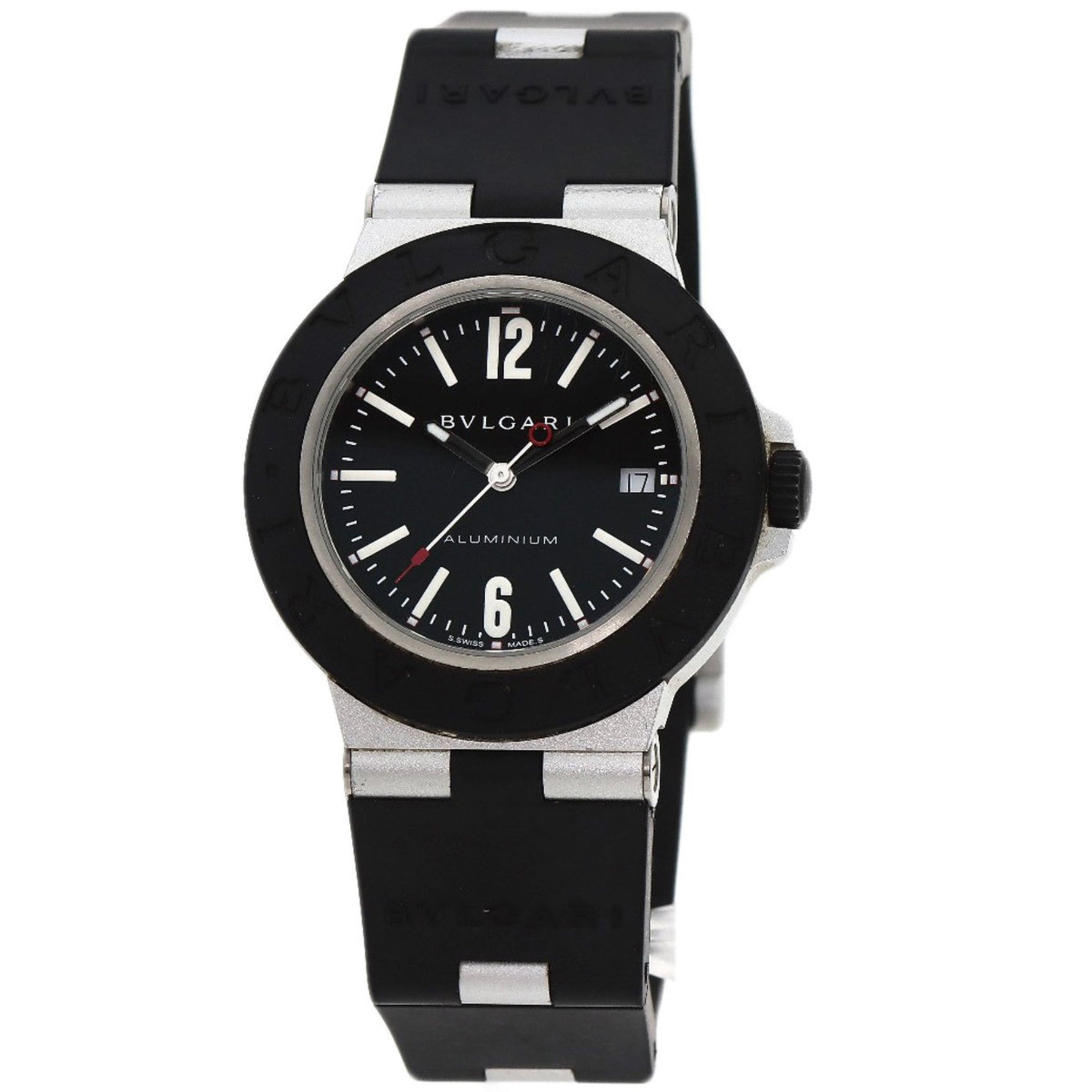 BVLGARI Alum Date Watch Rubber