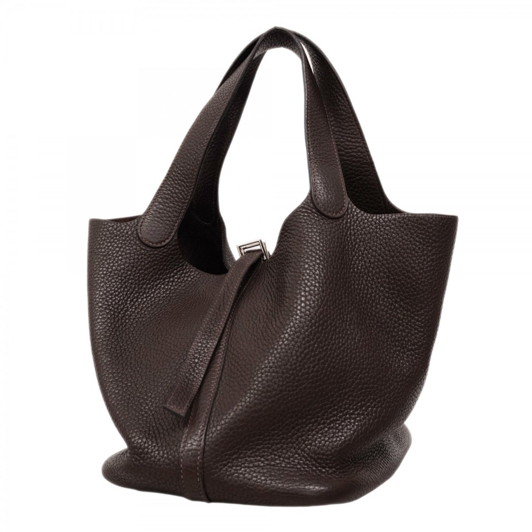 Hermes Hermès Picotin MM Taurillon Clemence Handbag G Stamp