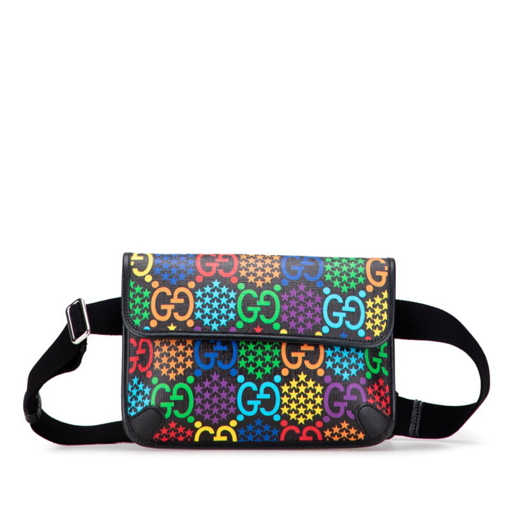 Gucci GG Psychedelic Body Bag/Waist Bag Multicolor Leather