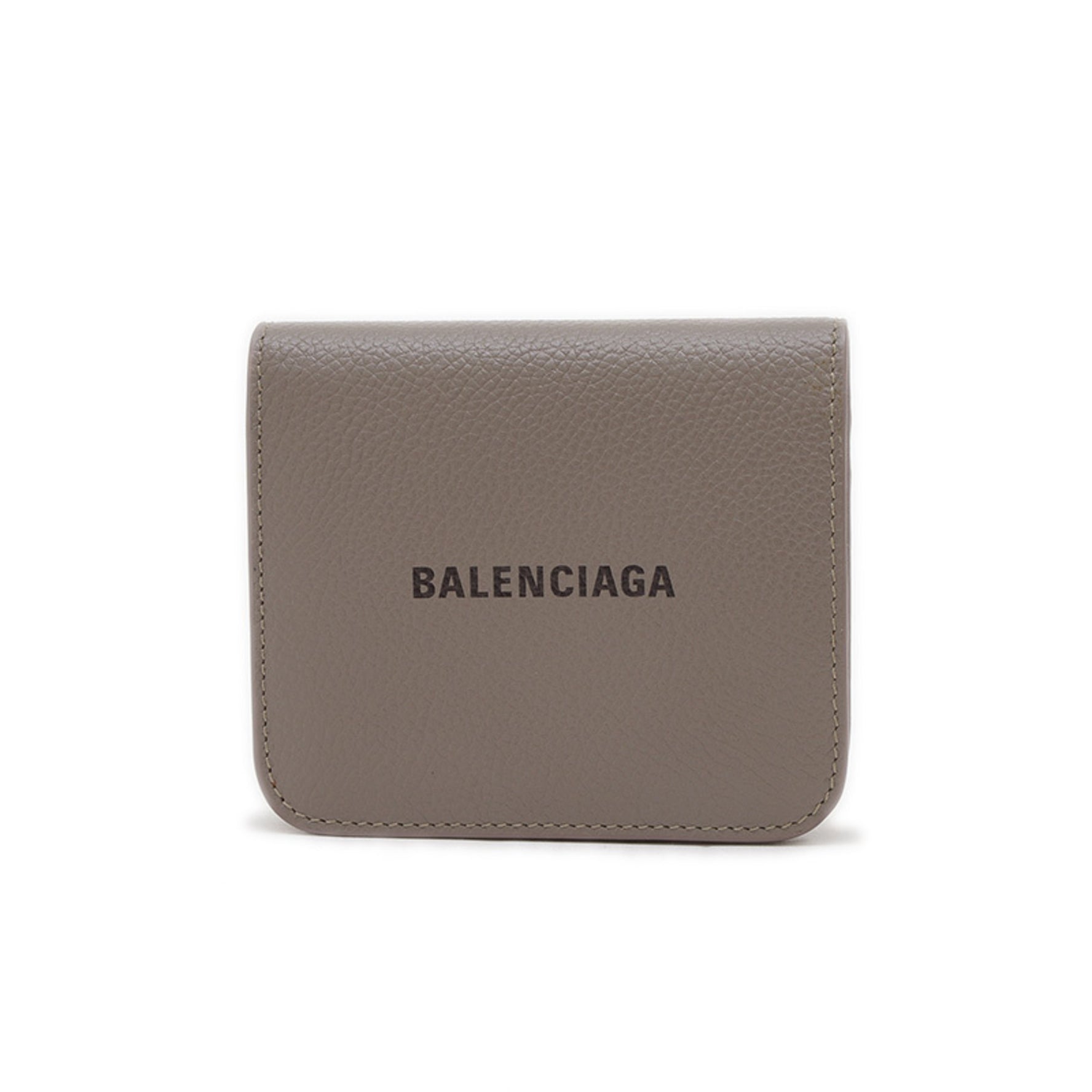 Balenciaga Everyday Bifold Compact Wallet, Leather, Gray, BP