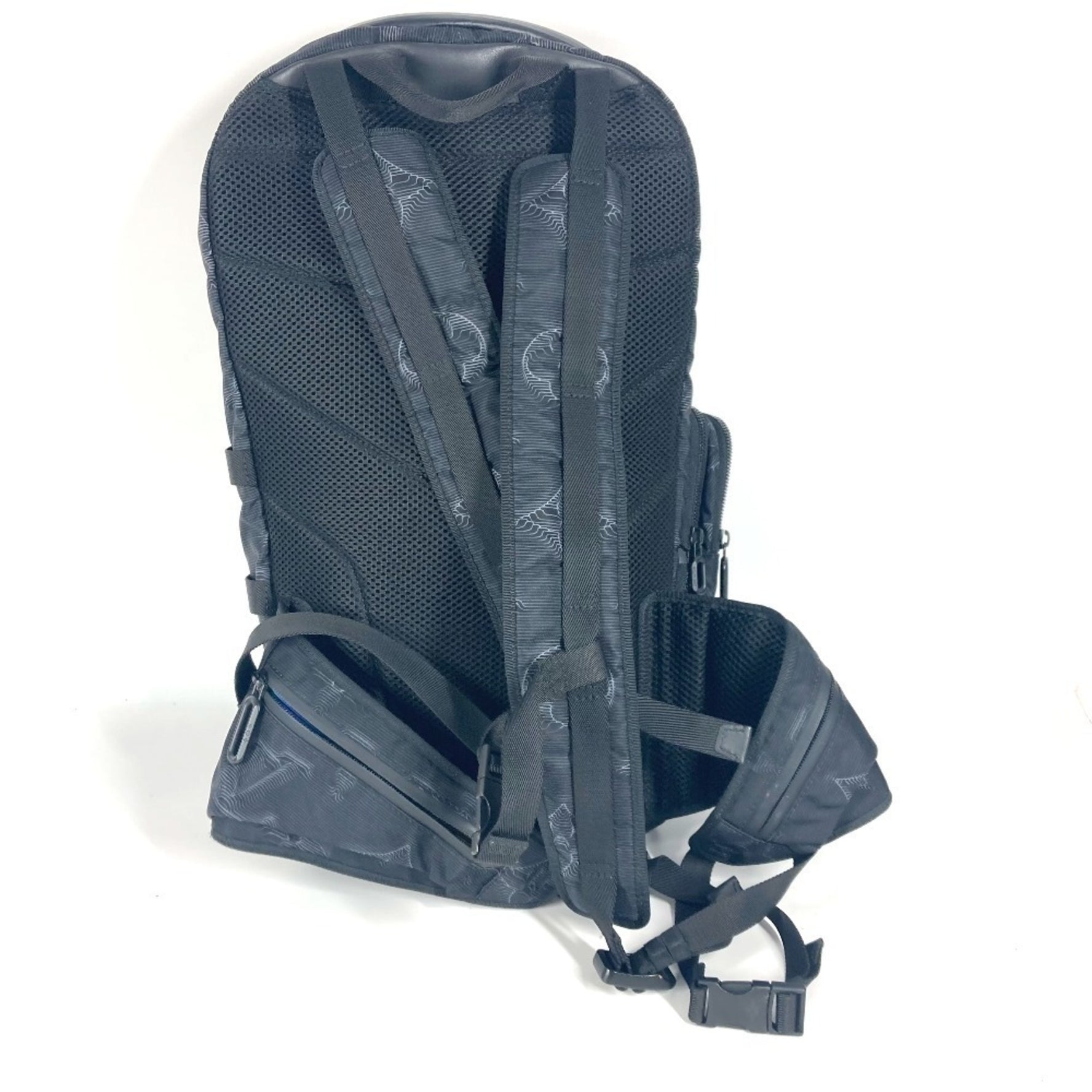 LOUIS VUITTON Louis Vuitton 2054 Monogram Mountain Backpack Bag Rucksack Leather Nylon Men's