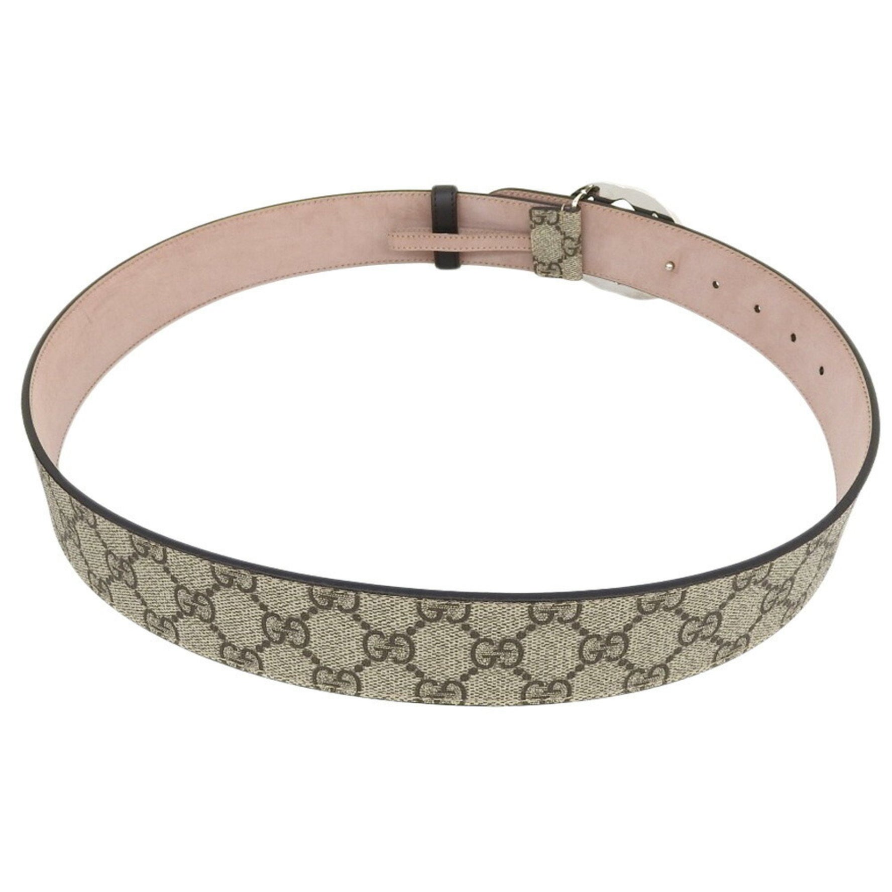 Like new GUCCI GG Supreme Interlocking G Belt KGDHN 9643 90/36