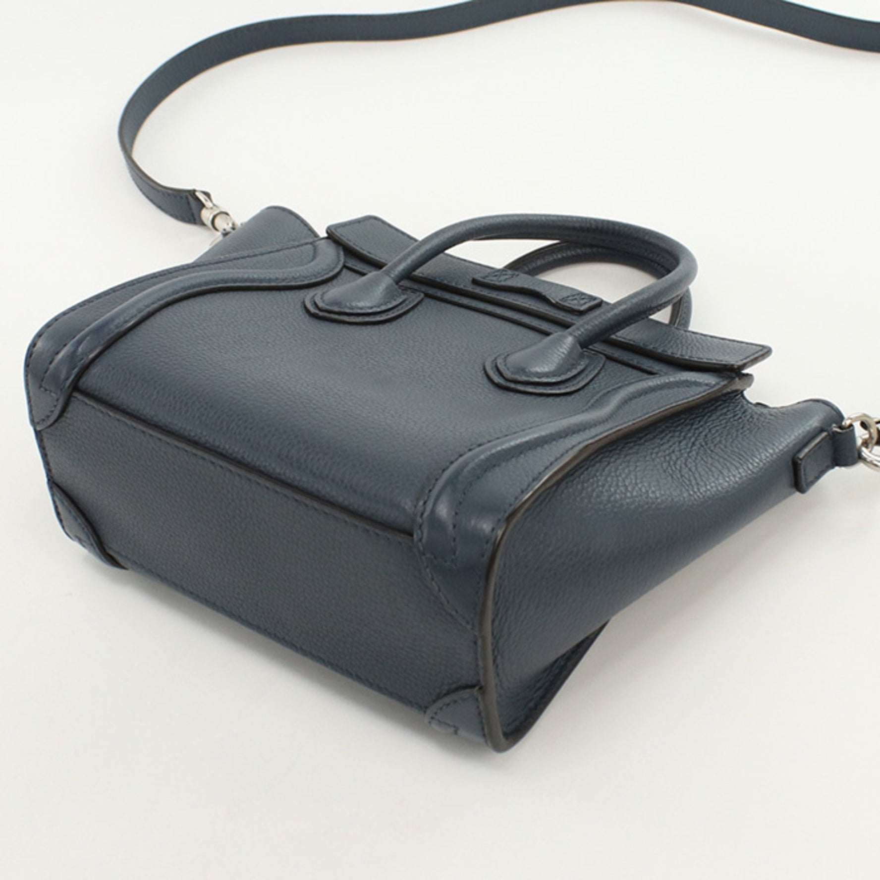 CELINE Luggage Nano Handbag