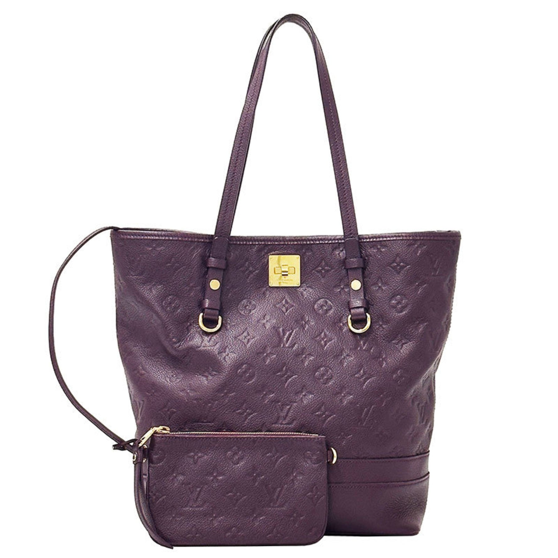 Louis Vuitton Bag Tote Monogram Empreinte Citadines PM Orb Purple Daily