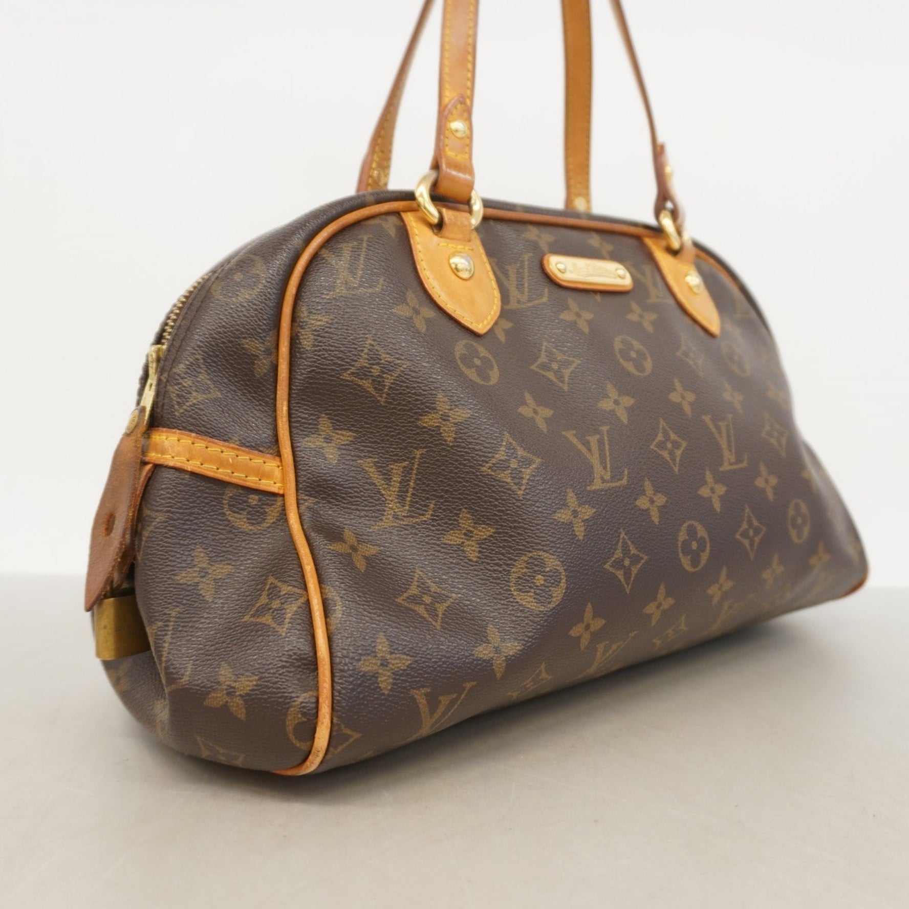 Louis Vuitton Monogram Montorgueil PM Shoulder Bag M95565 Brown Women's