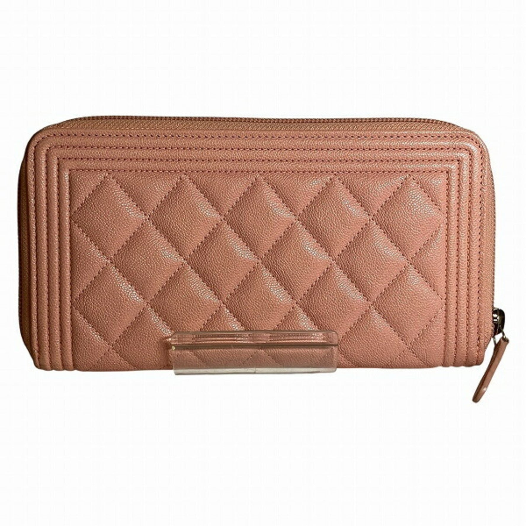 CHANEL Boy Round Long Wallet for Women