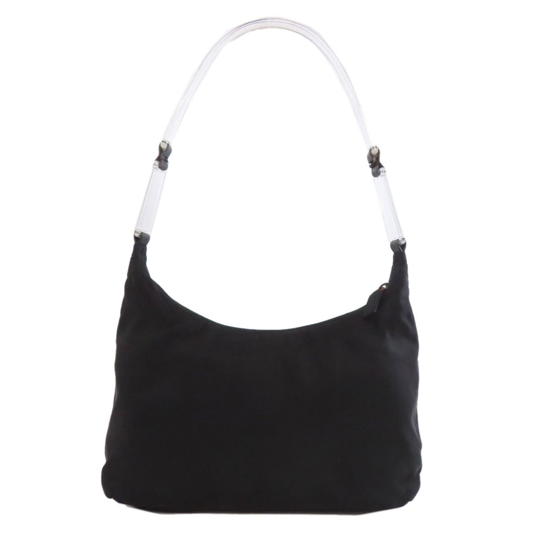 Prada hardware shoulder bag, nylon material