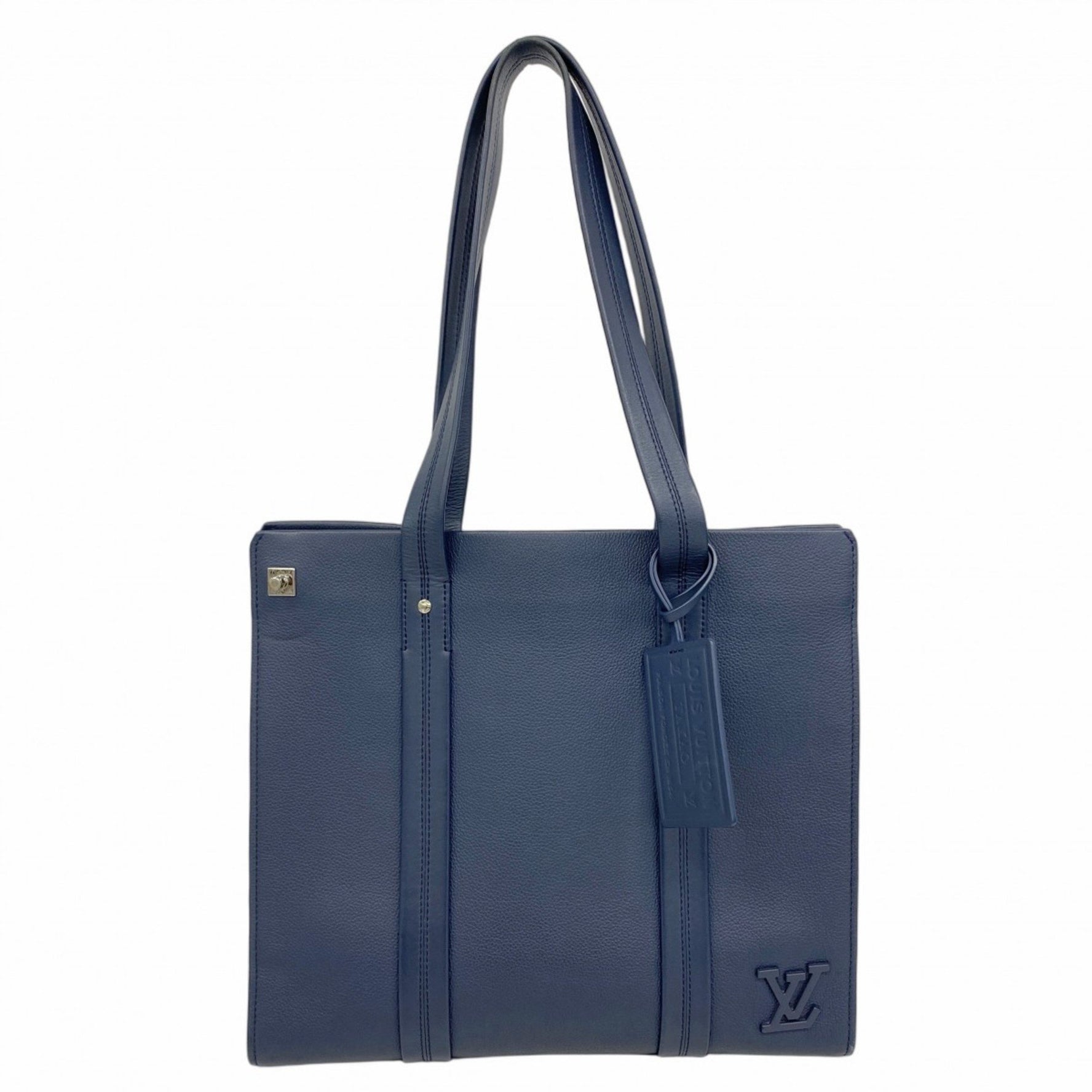 Louis Vuitton Tote Bag LV Aerogram Take Off Blue Marine