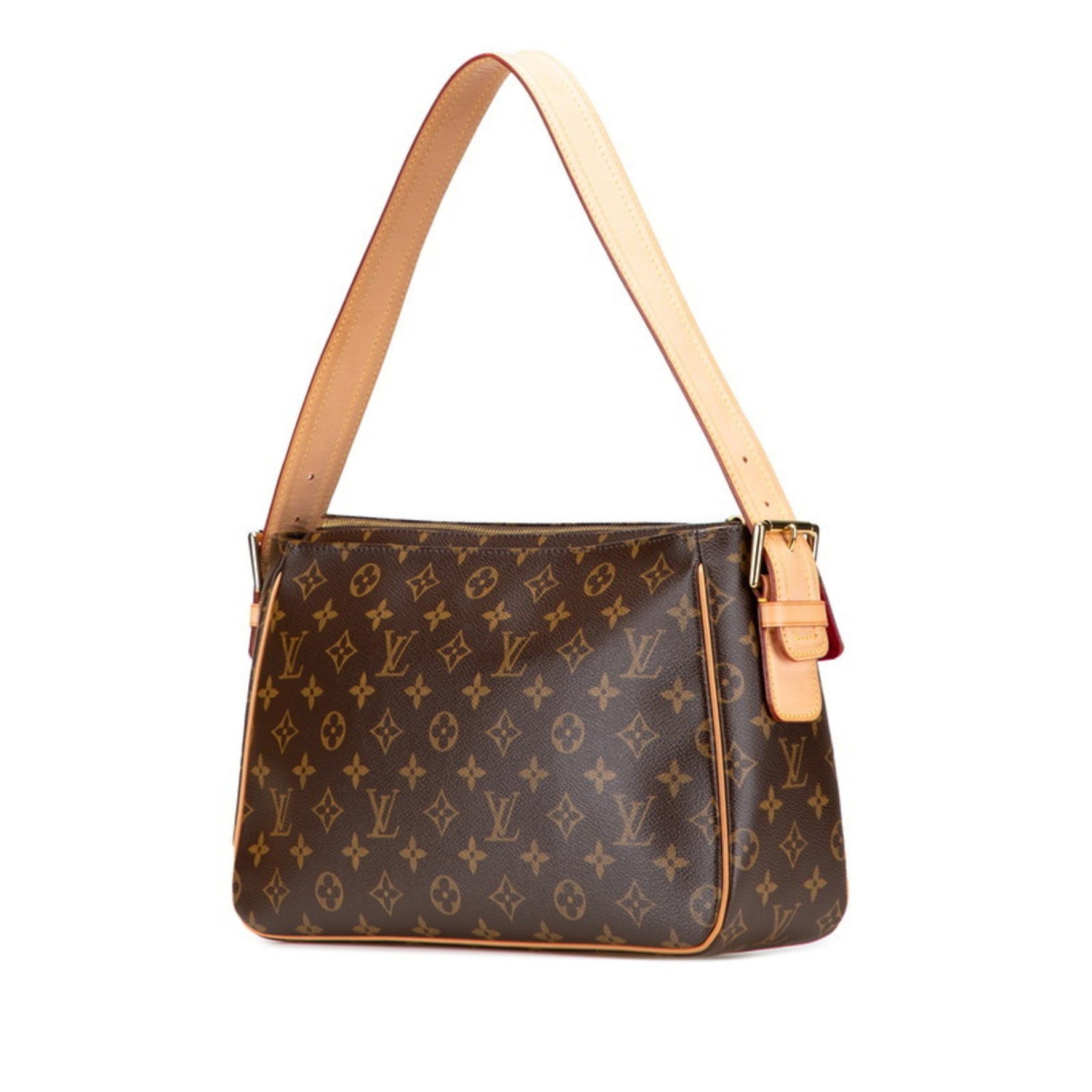 Louis Vuitton Monogram Viva Cite GM One-Shoulder Bag M51163 Brown PVC Leather Women's LOUIS VUITTON