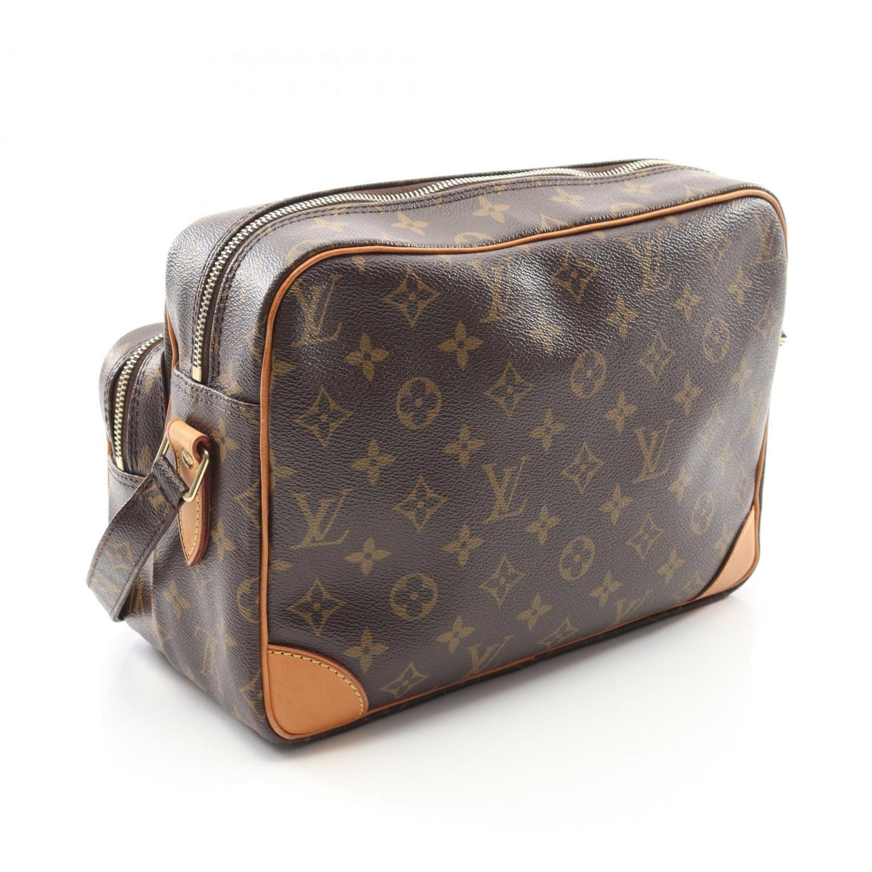 Louis Vuitton Nile Shoulder Bag, Coated Canvas and Leather, Monogram