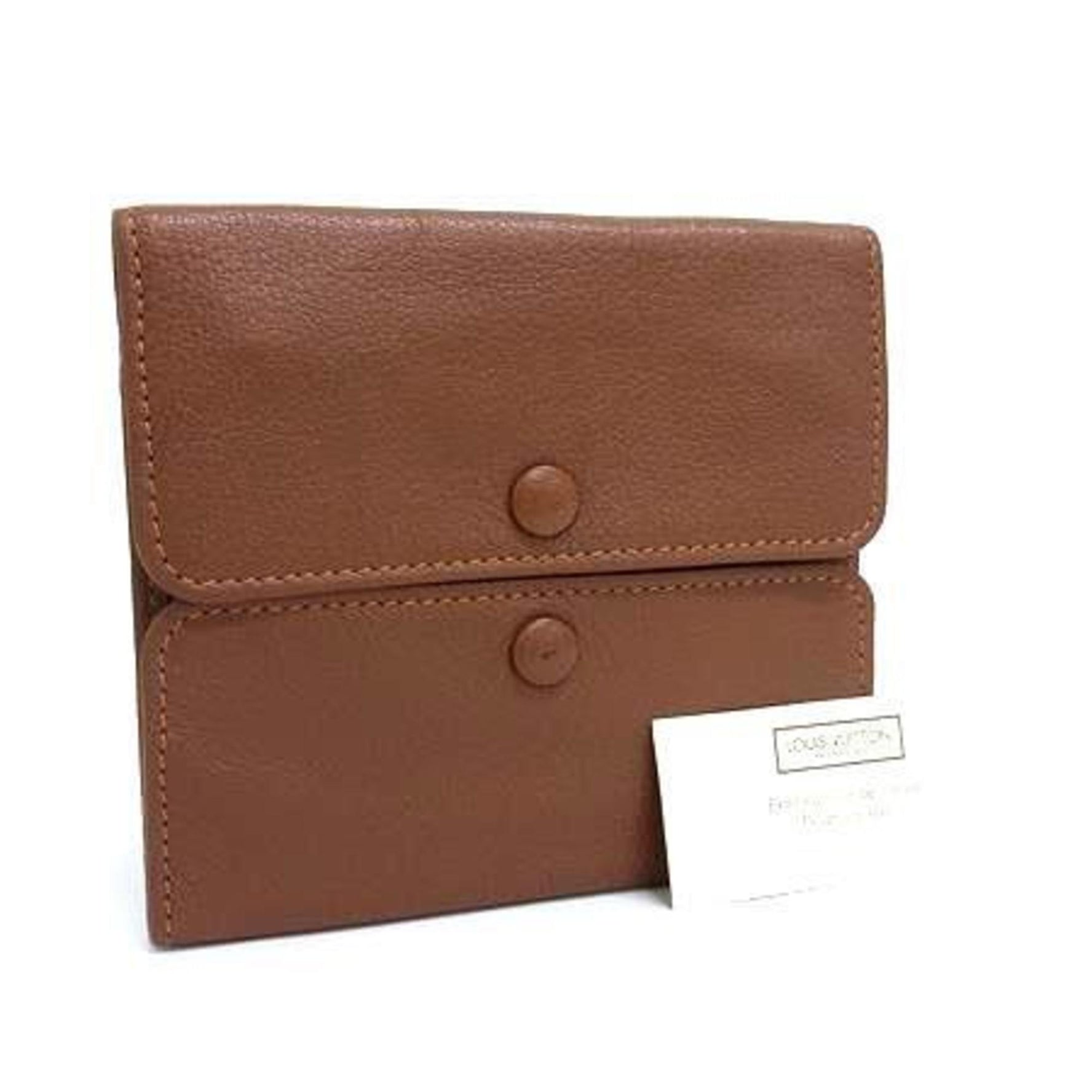 LOUIS VUITTON Heritage Collection Portefeuille Compact Wallet Leather