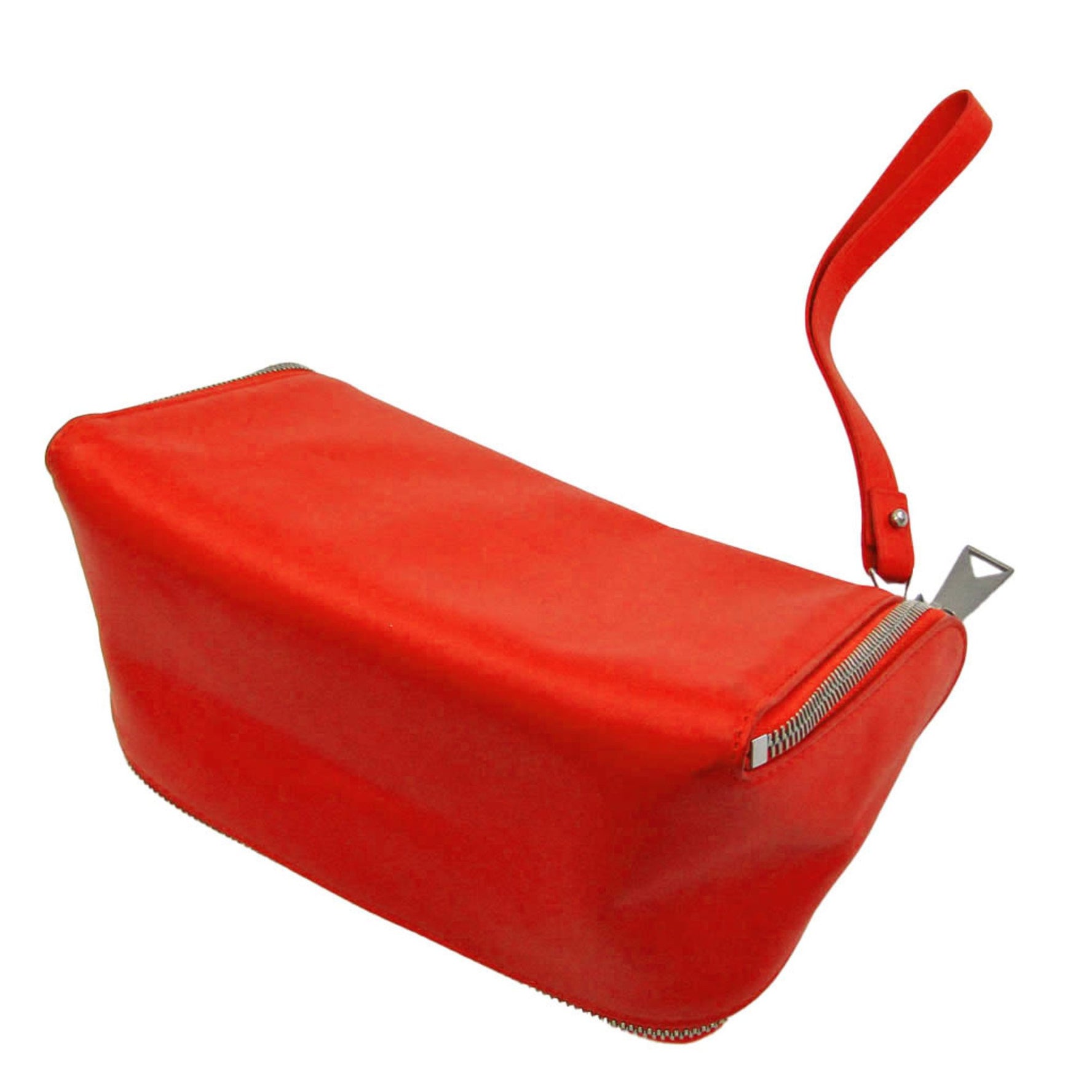 Bottega Veneta Organizer Leather Clutch Bag,Pouch Red Color