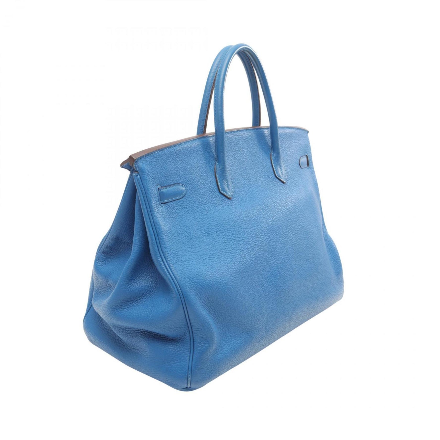 Hermes Birkin 40 Togo Handbag, Women's, Blue