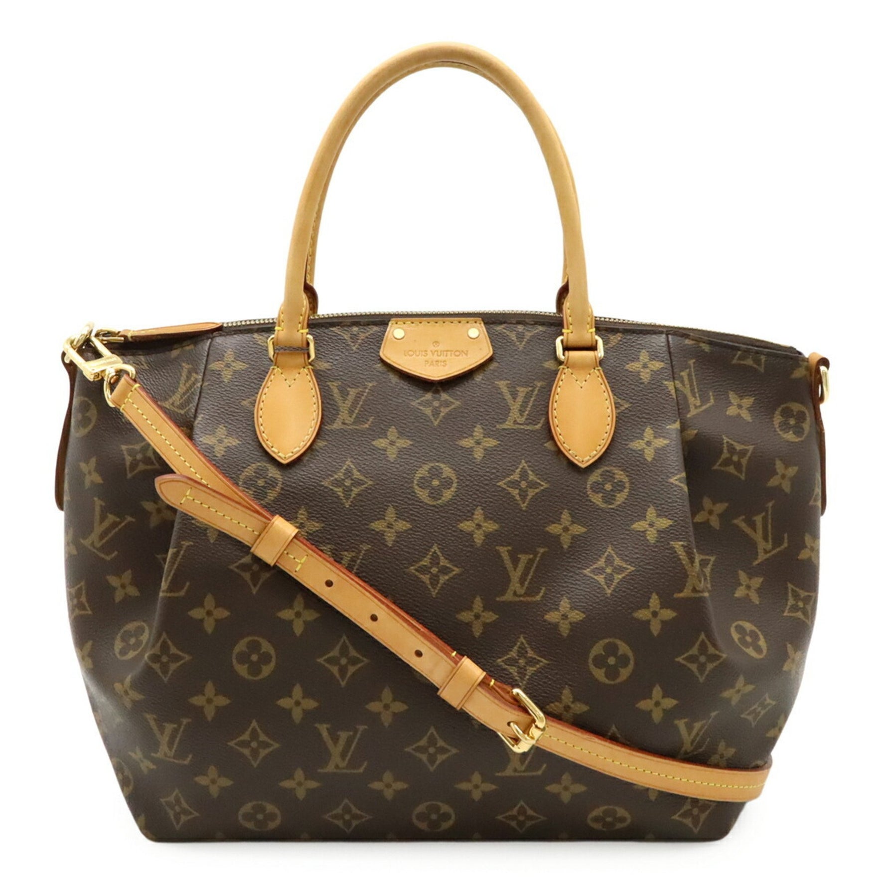 Louis Vuitton Monogram Turen MM Tote Bag Shoulder