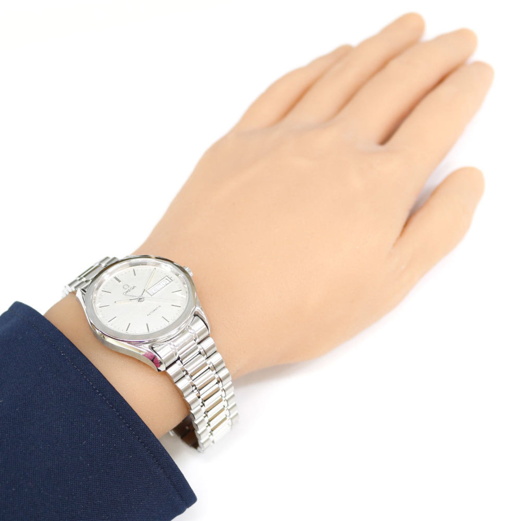 Omega Seamaster Watch, Stainless Steel, Automatic, Men's, Chinese Calendar, Overhauled