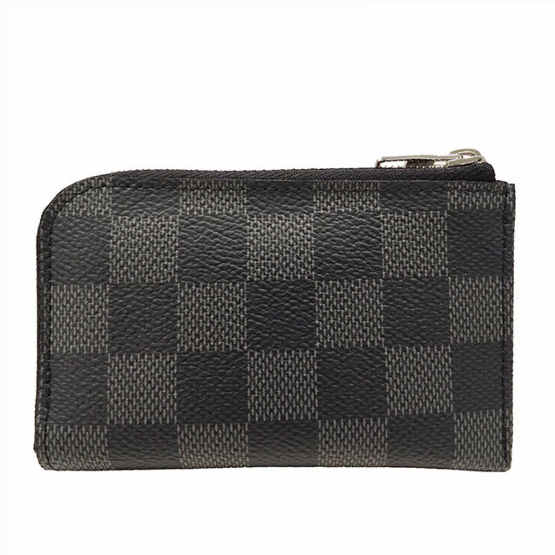 Louis Vuitton Wallet, Damier Graphite Canvas Porte Monnaie NM L-Zip Coin Purse