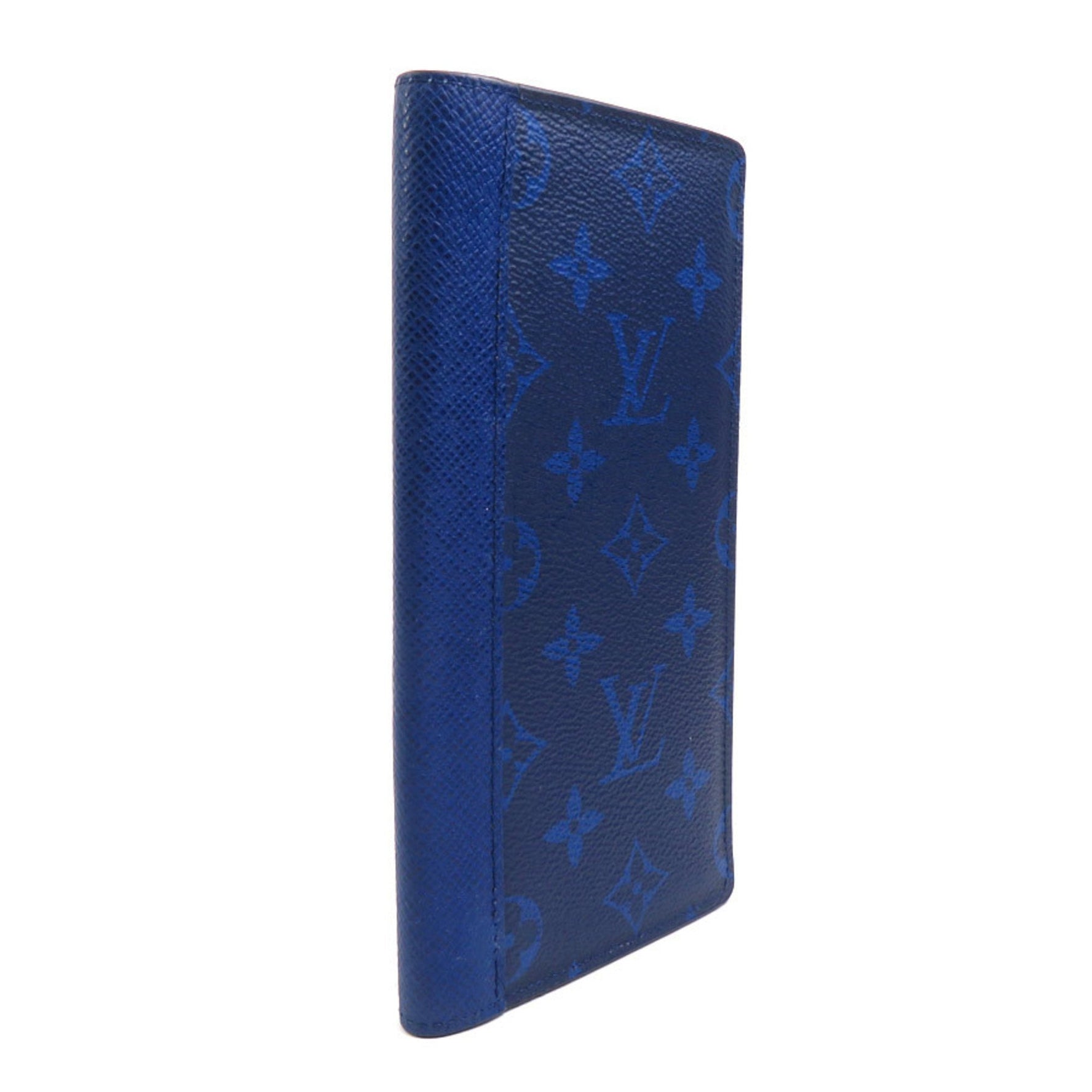 Louis Vuitton Taiga Rama Portefeuille Bifold Wallet in Brazza Leather