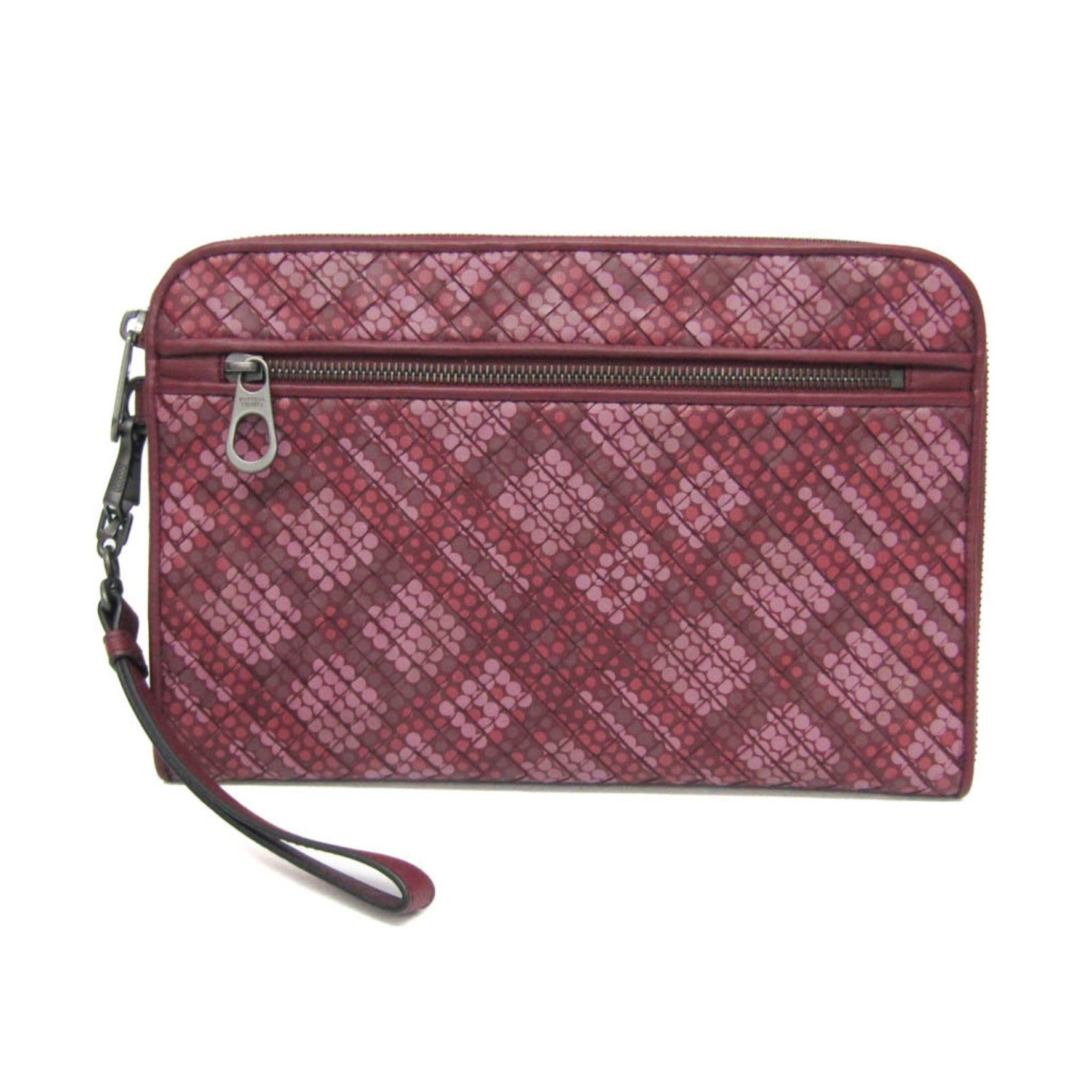 Bottega Veneta Intrecciato Men,Women Leather Clutch Bag