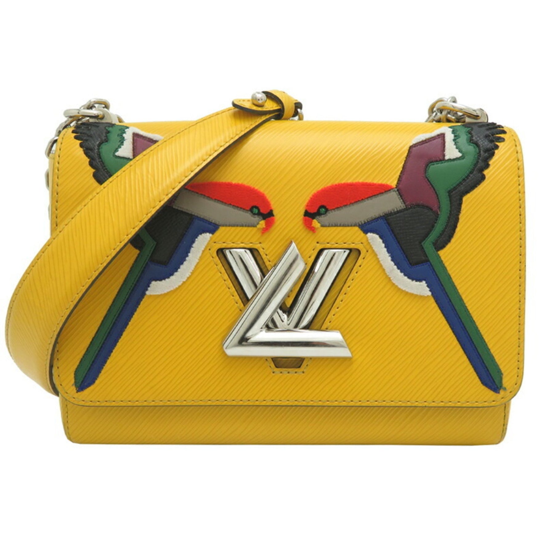 Louis Vuitton Twist MM Shoulder Bag Epi Early Bird (Yellow)