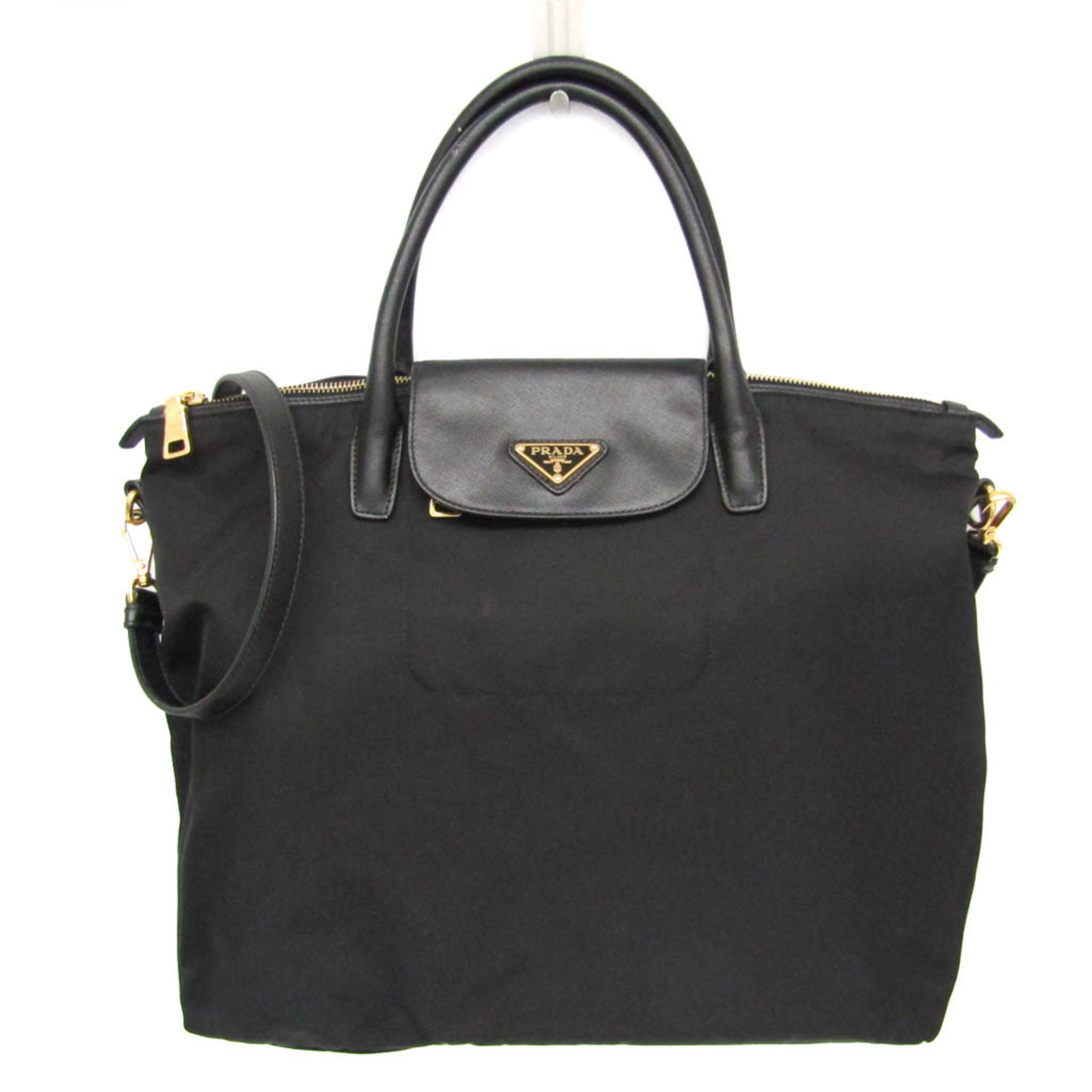 Prada Leather,Nylon Handbag,Shoulder Bag