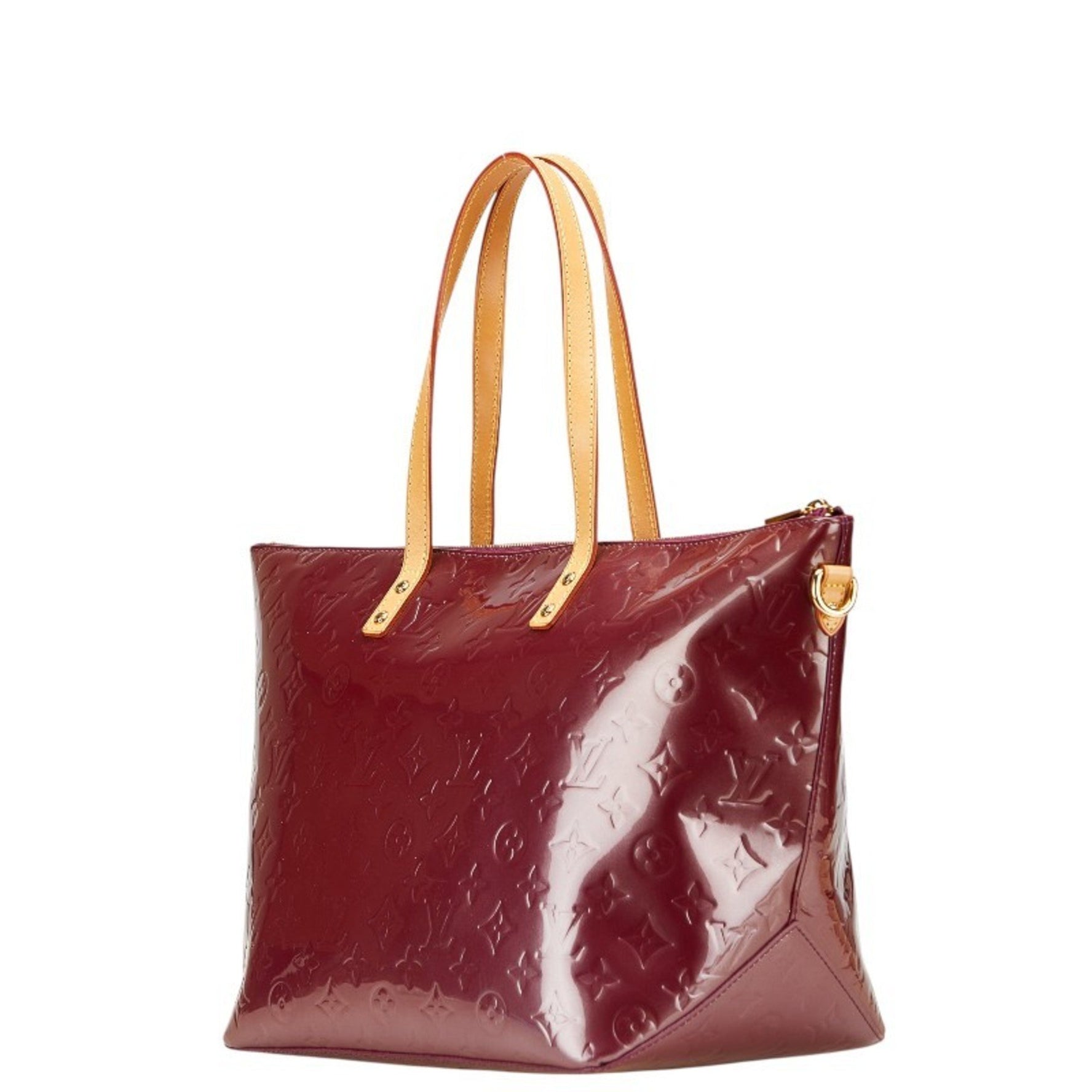 Louis Vuitton Monogram Vernis Bellevue GM Tote Bag, Amaranth Purple Patent Leather, LOUIS VUITTON