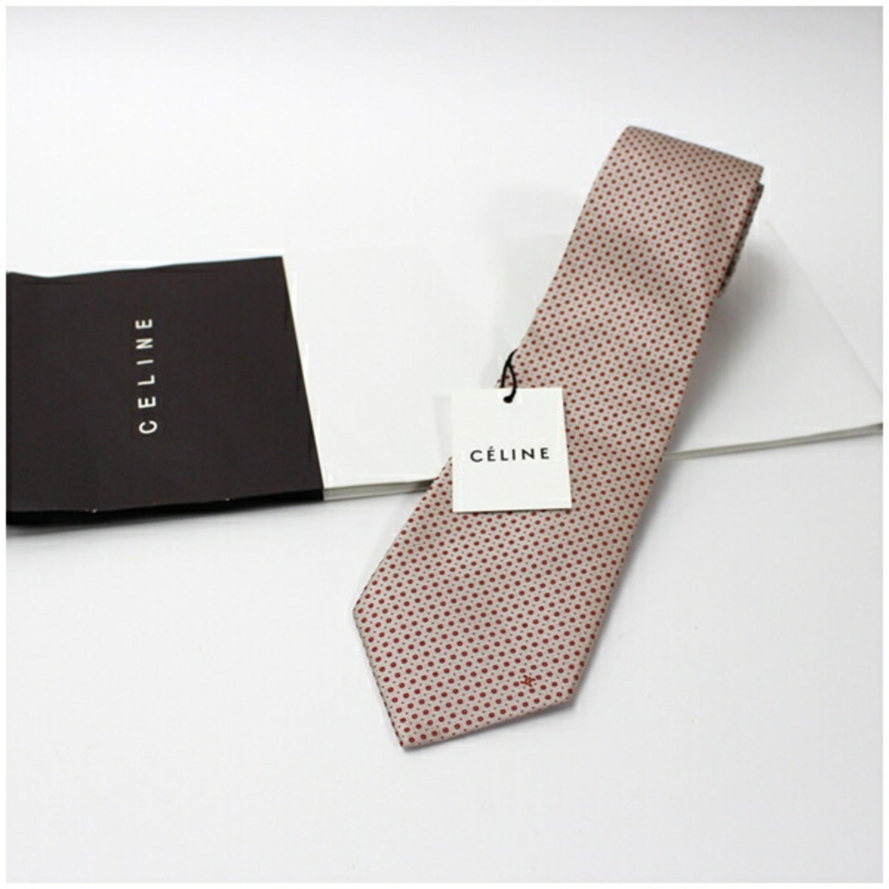 Celine Silk Tie, Unused