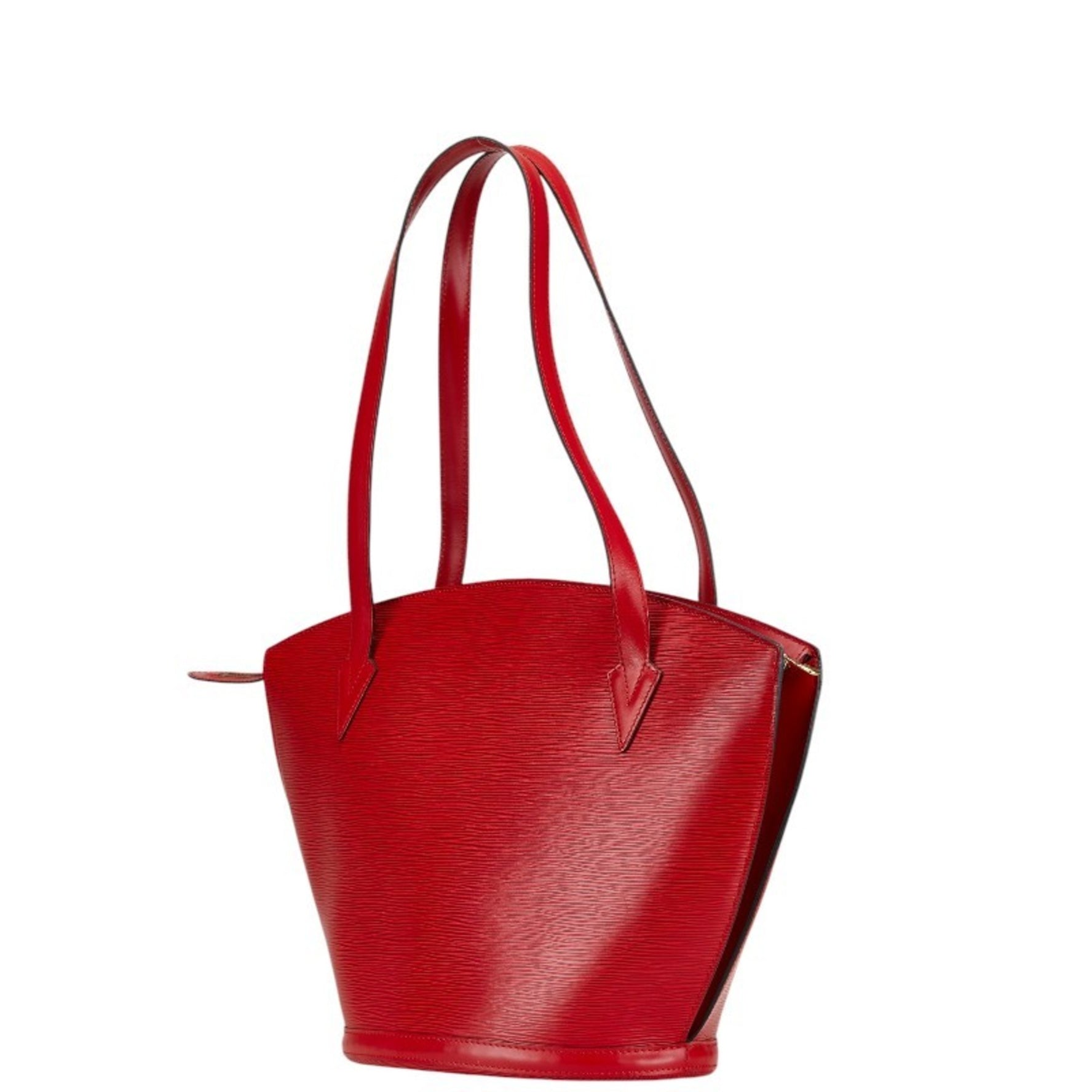 Louis Vuitton Epi Saint Jacques Shoulder Bag Tote M52267 Castilian Red Leather Women's LOUIS VUITTON