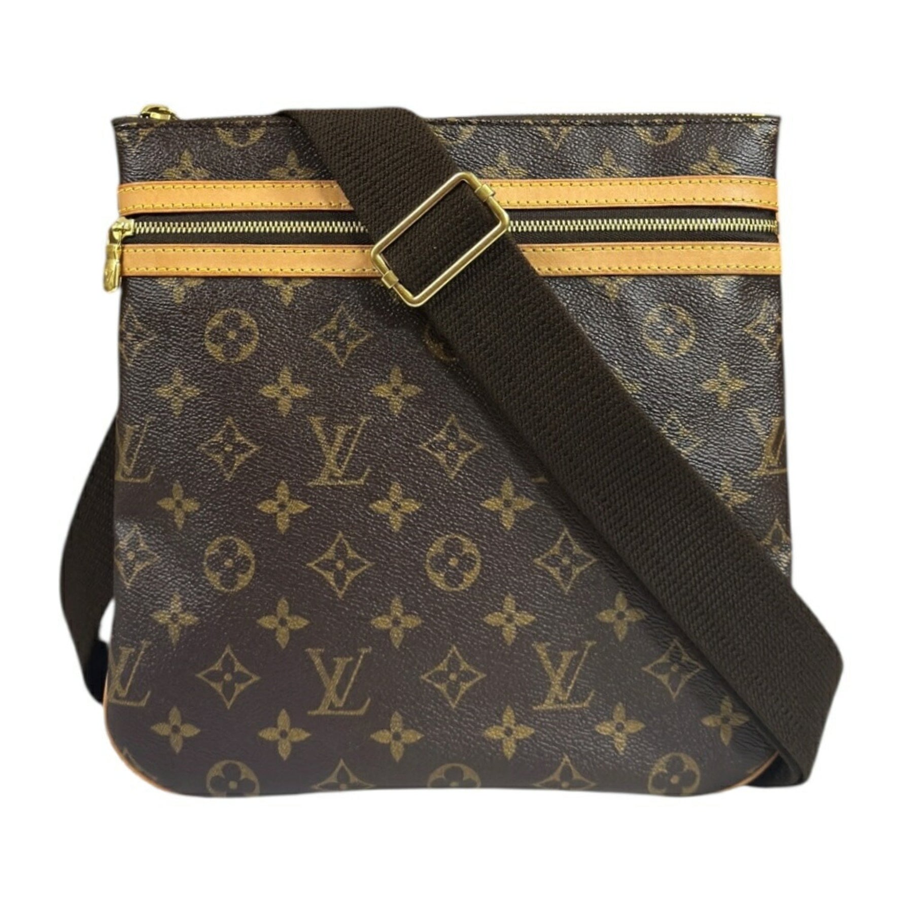 Louis Vuitton Pochette Bosphore Monogram Shoulder Bag in Canvas