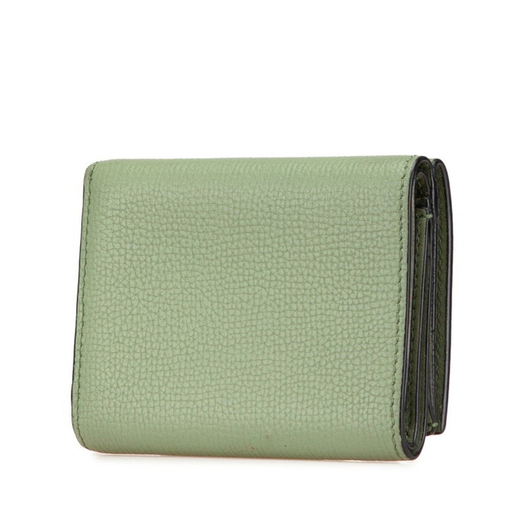LOEWE Anagram Trifold Wallet Calf Leather