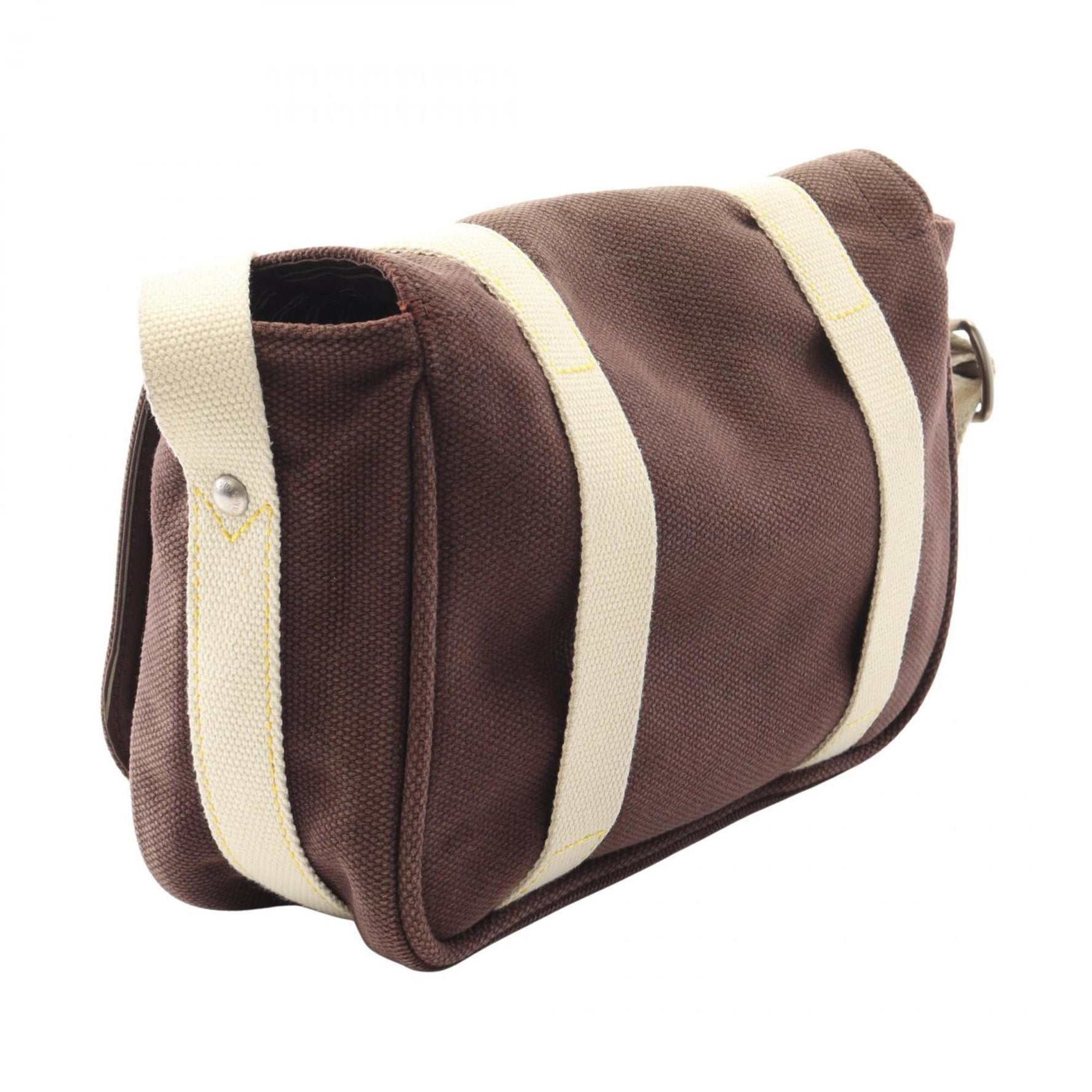 Louis Vuitton Busas PM Shoulder Bag, Canvas and Leather, Antigua, Brown Ivory