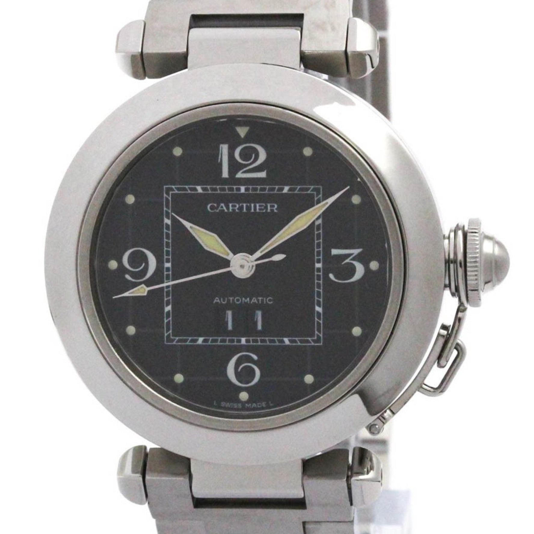 CARTIER Pasha C Big Date Automatic Watch Polished