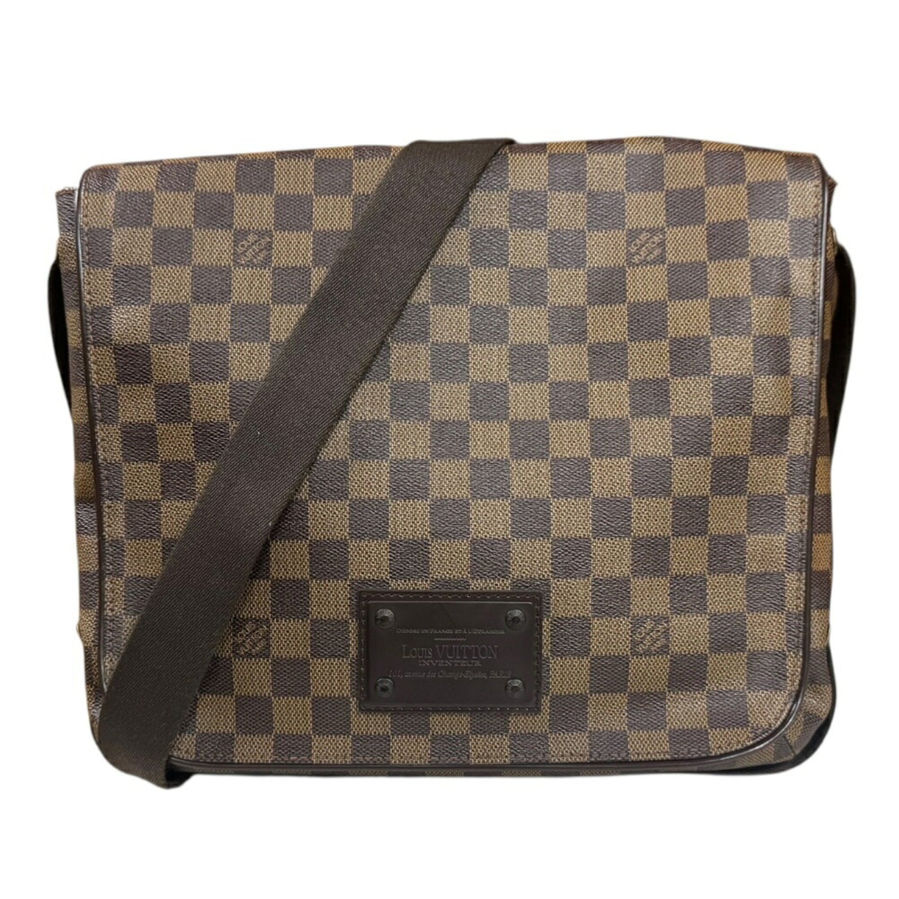 Louis Vuitton Brooklyn MM Damier Shoulder Bag, Canvas LOUIS VUITTON