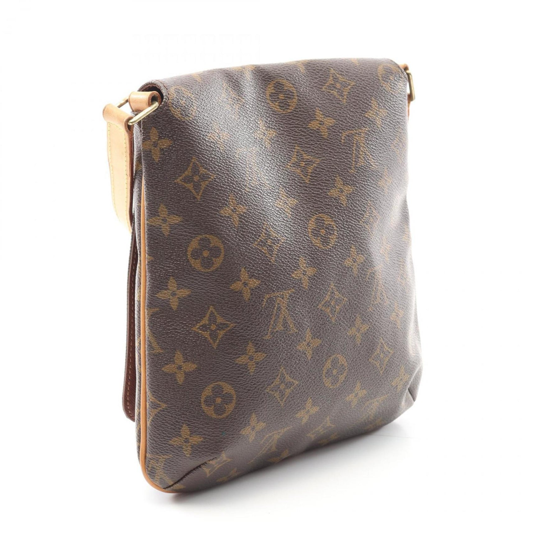Louis Vuitton Musette Salsa Short Strap Shoulder Bag, Coated Canvas and Leather, Monogram, Brown