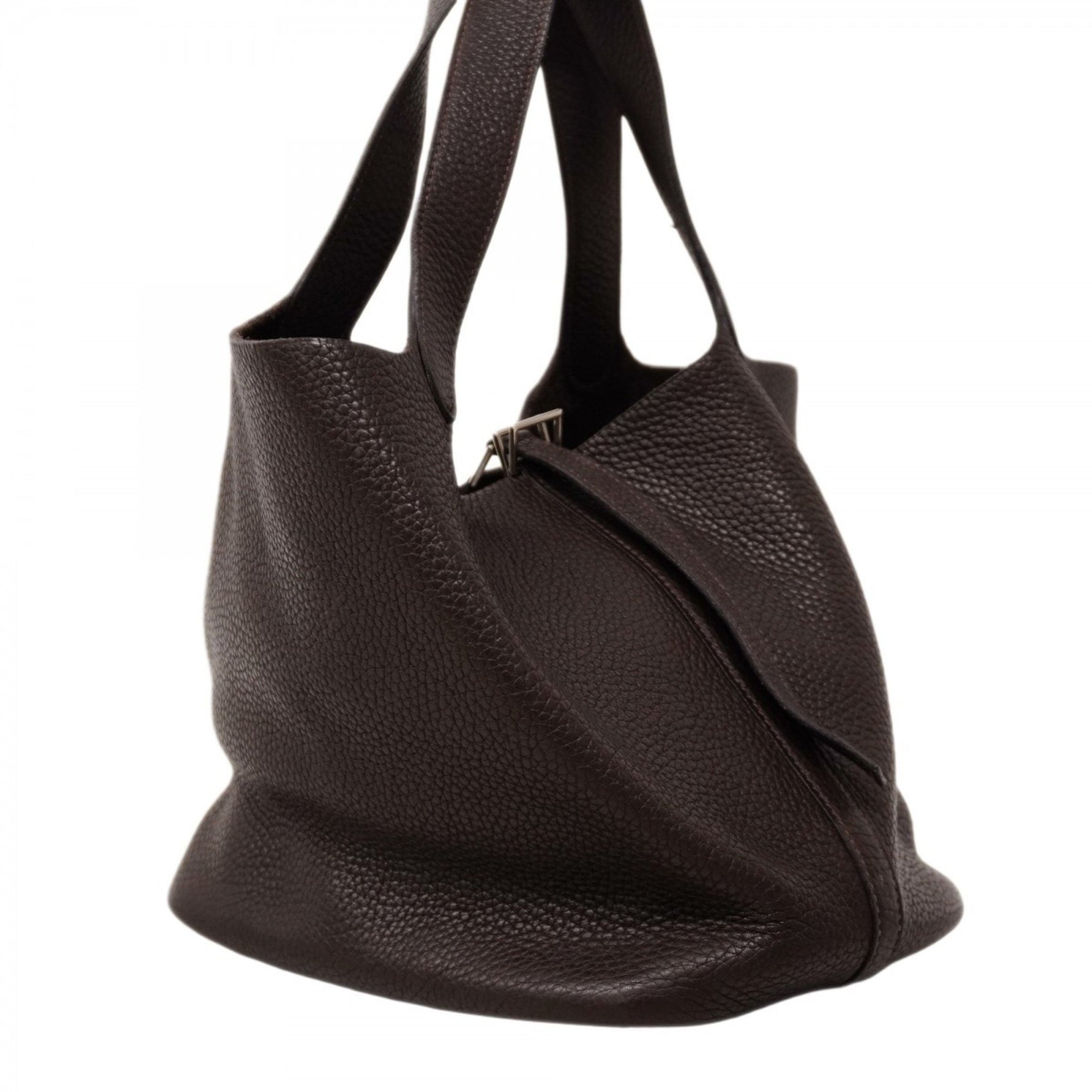 Hermes Hermès Picotin MM Taurillon Clemence Handbag G Stamp