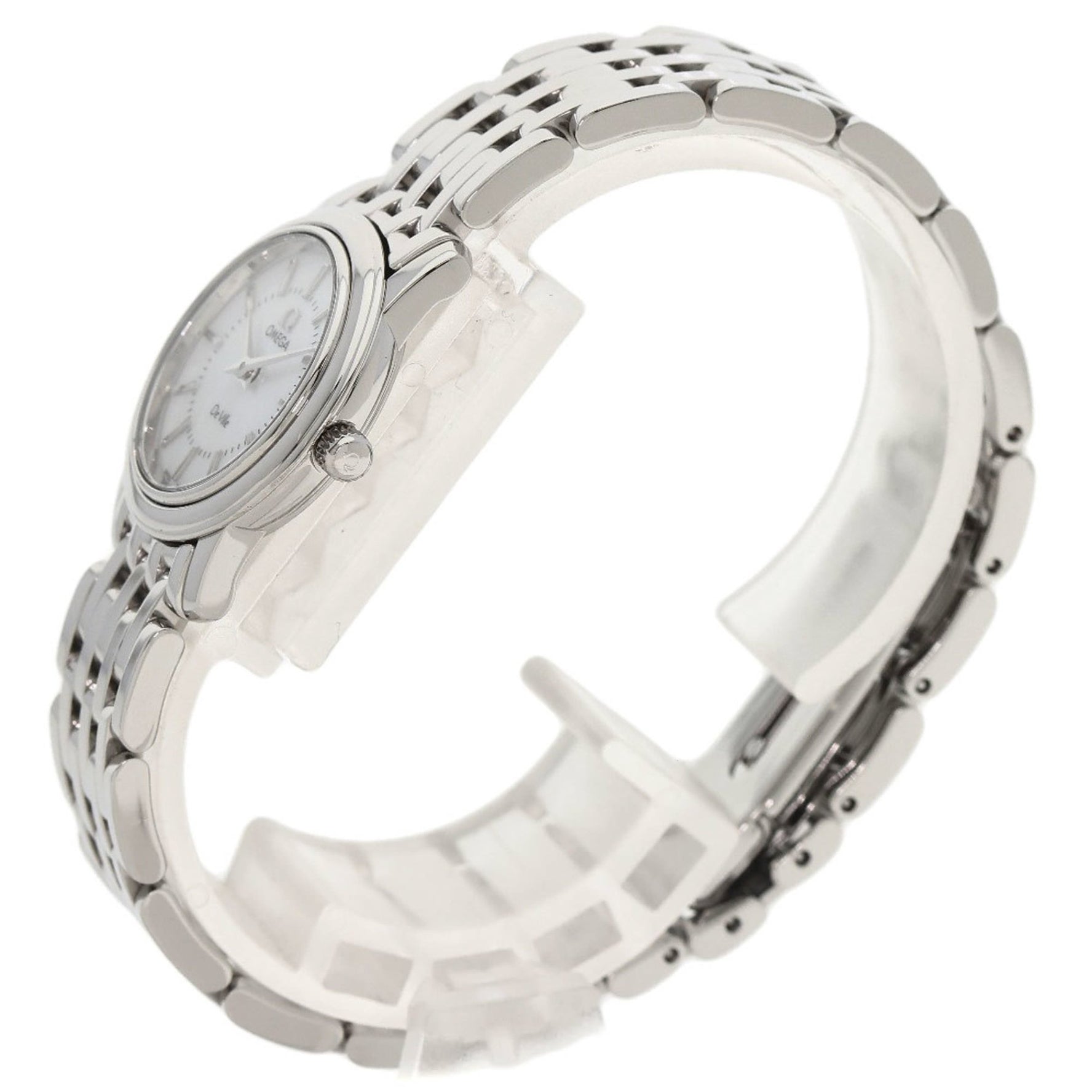 OMEGA 4570.72 De Ville Prestige Watch Stainless Steel SS Ladies