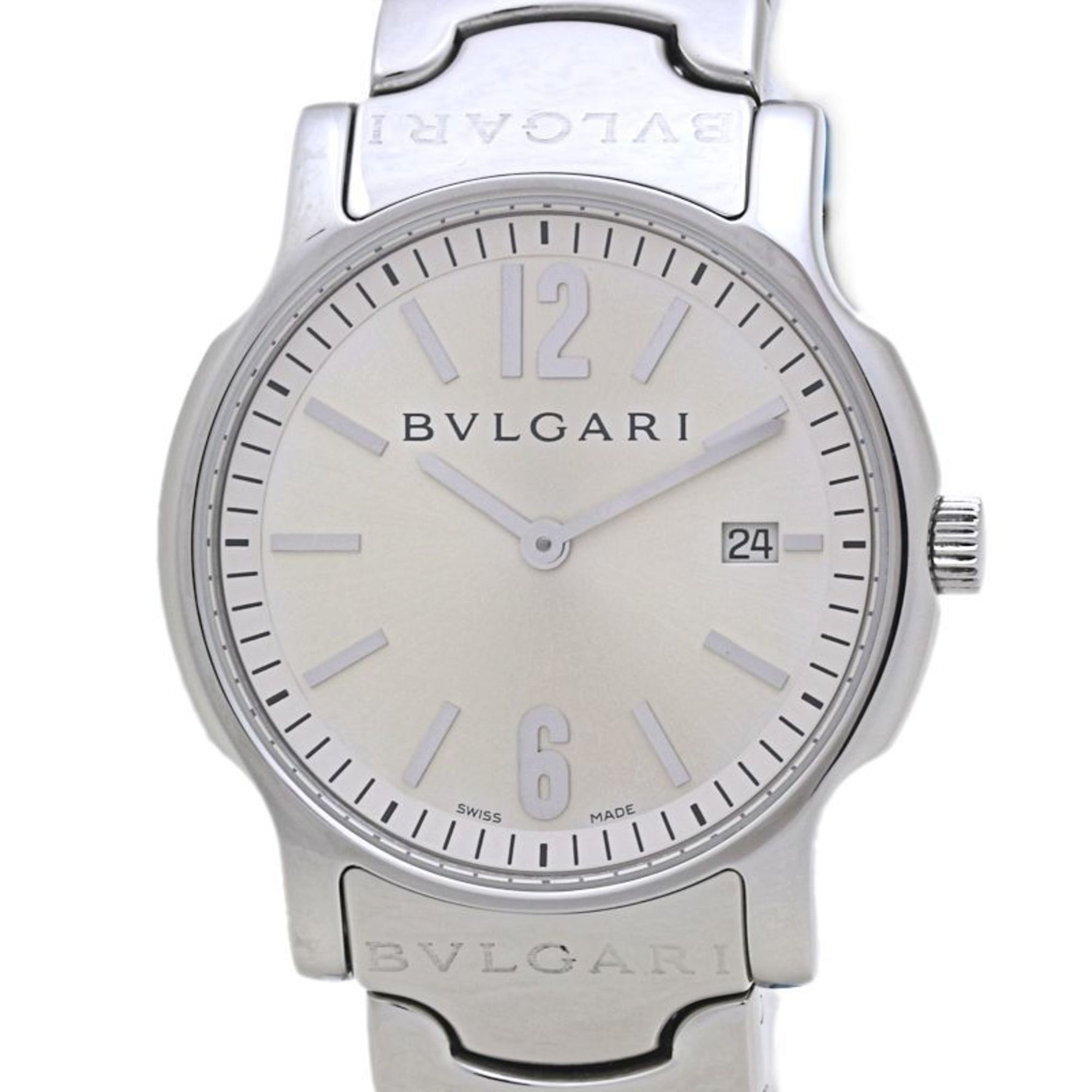 BVLGARI Solotempo Stainless Steel Watch