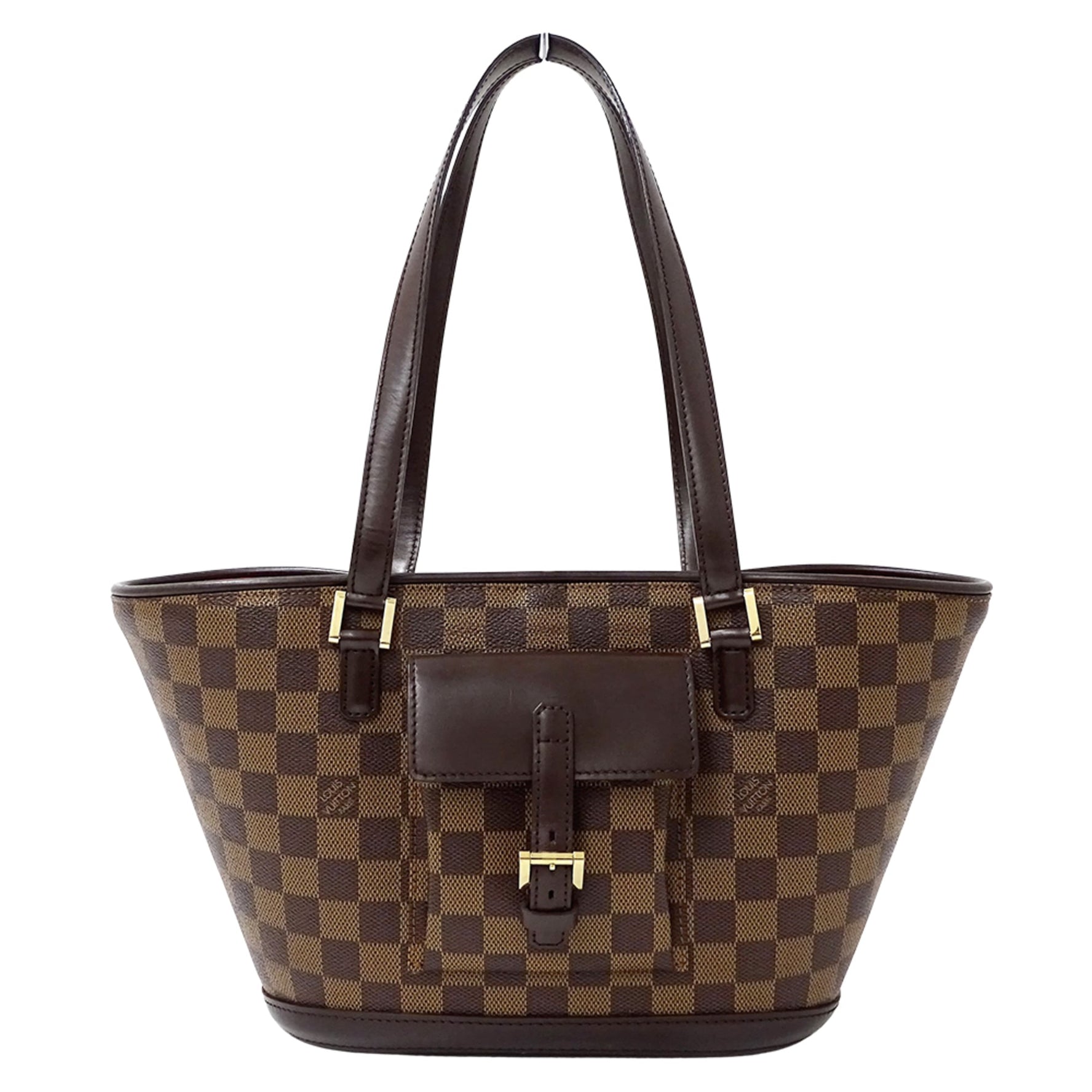 Louis Vuitton Damier Manosque PM Brand Tote/Shoulder Bag in Brown