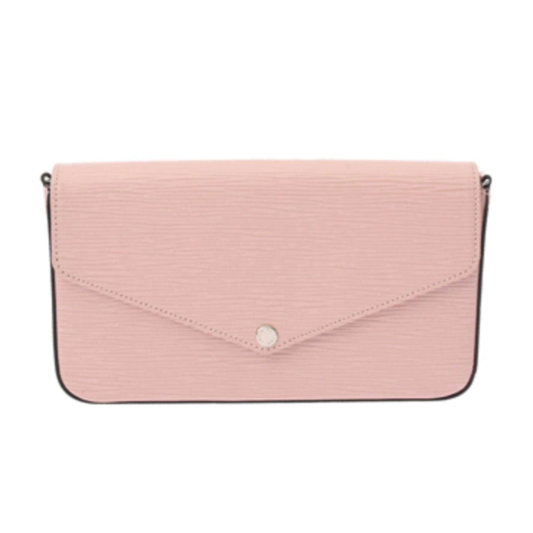 Louis Vuitton Epi Pochette Felicie Rose Ballerine Leather Shoulder Bag A