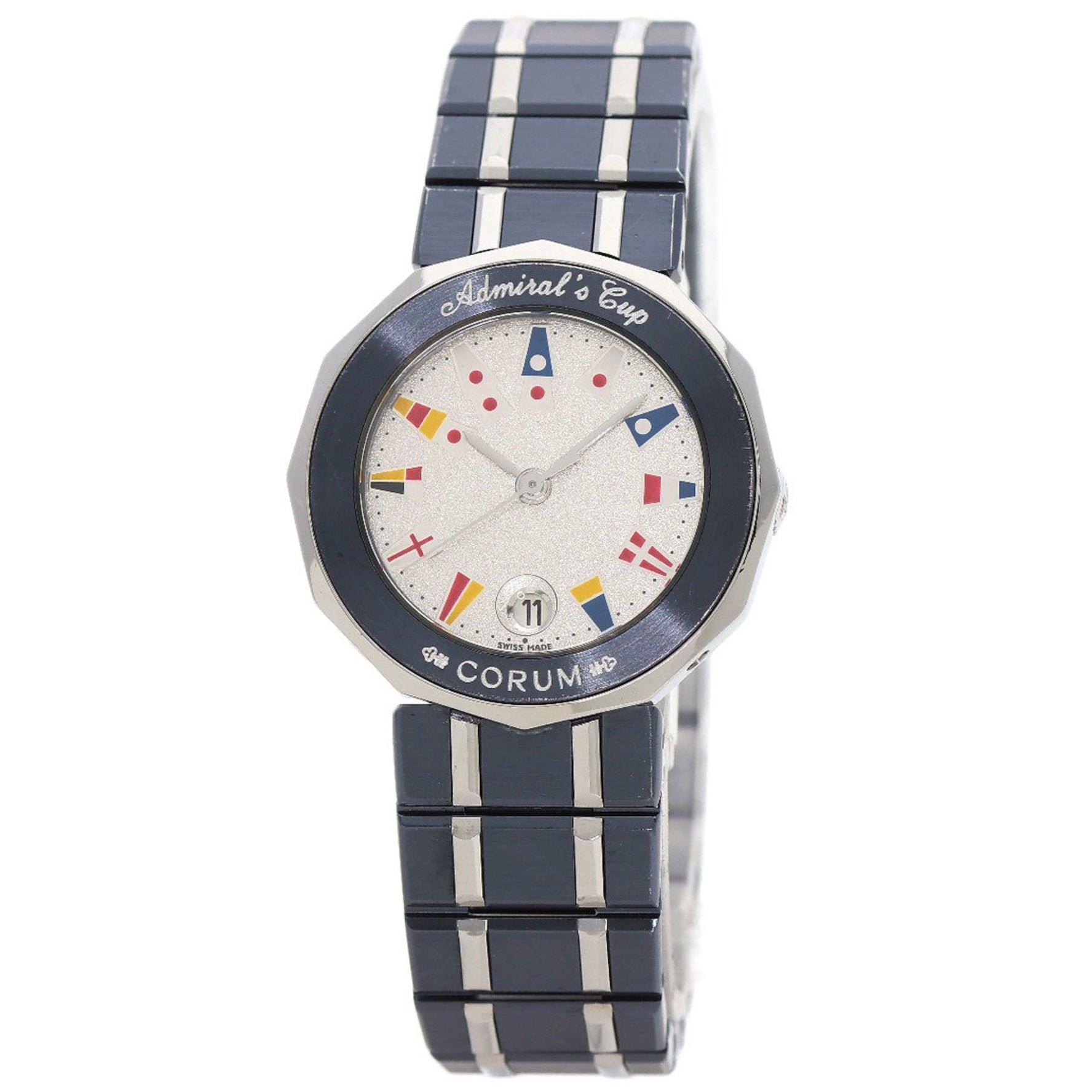 Corum C Admirals Watch Stainless Steel SS Ladies