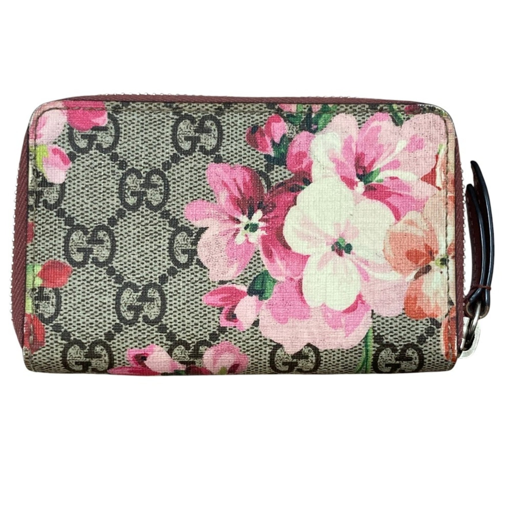 GUCCI GG Blooms Compact Wallet, Wallet & Coin Case, Pink