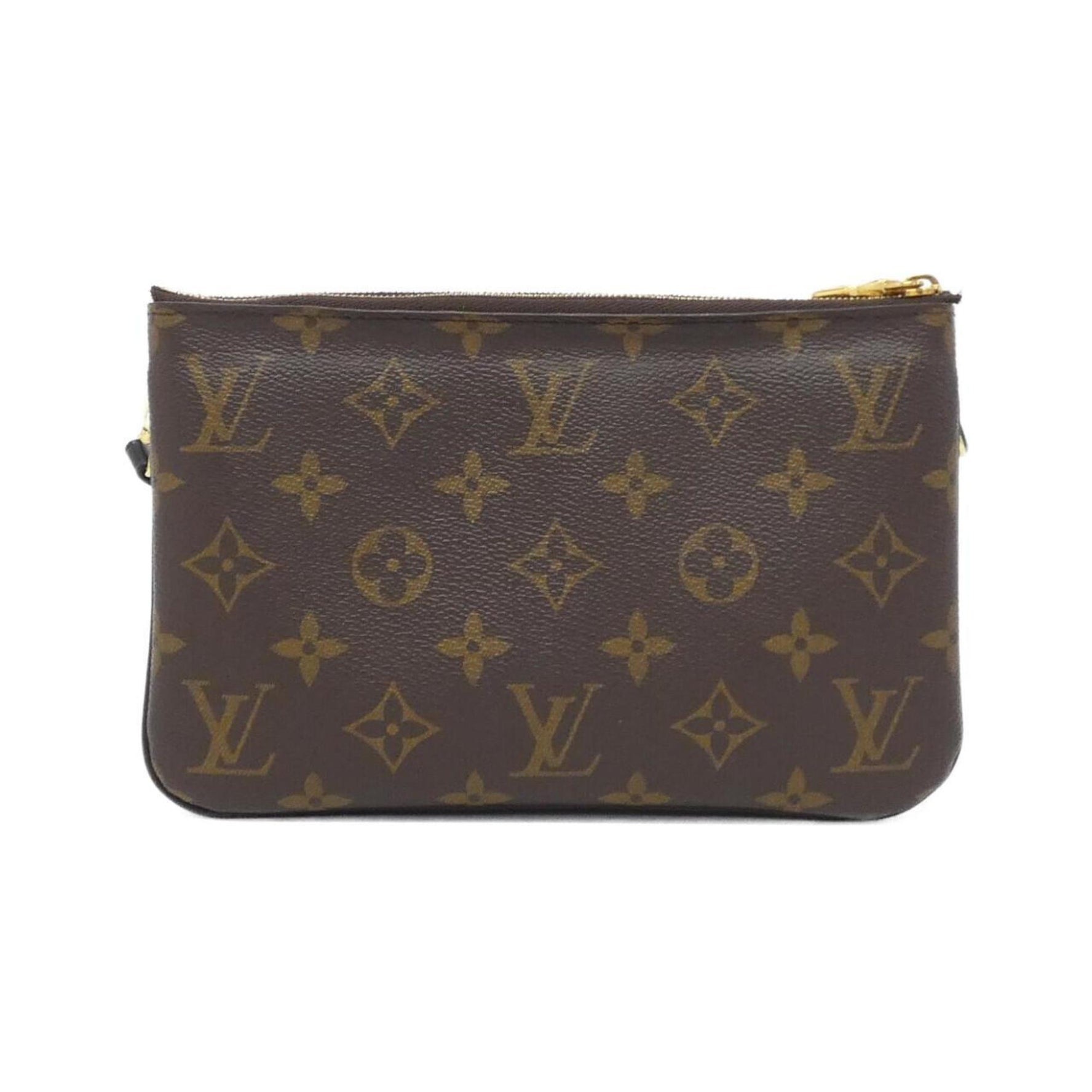 Louis Vuitton Monogram Giant Pochette Double Zip Shoulder Bag