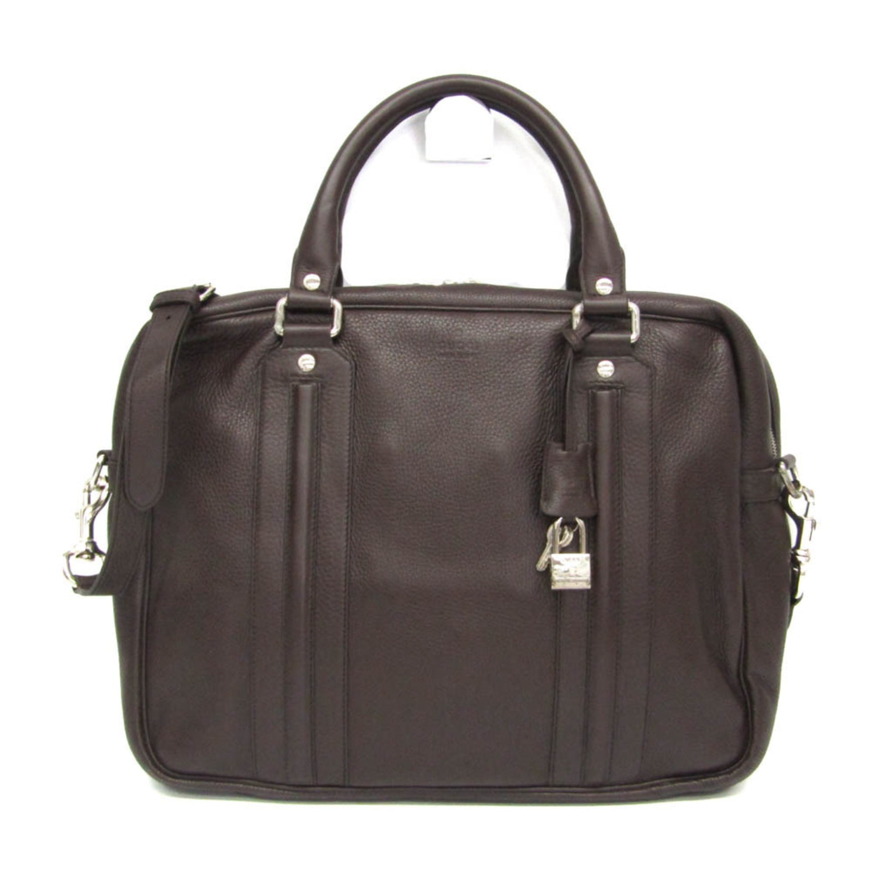 Gucci Business Bag Leather Briefcase,Shoulder Bag Dark Brown