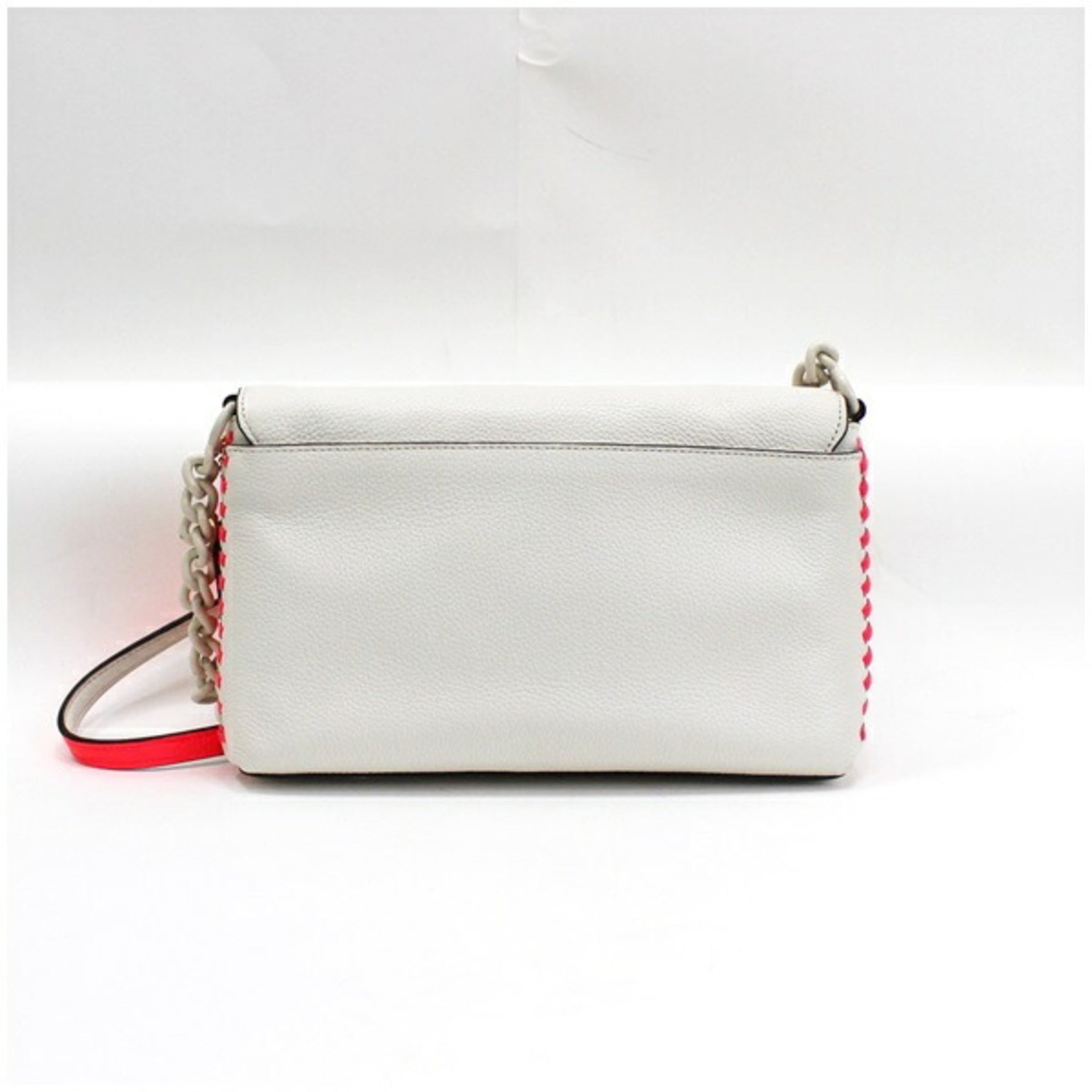 Coach Shoulder Bag CROSSTOWN x BODY Leather White Pink Ladies Pochette
