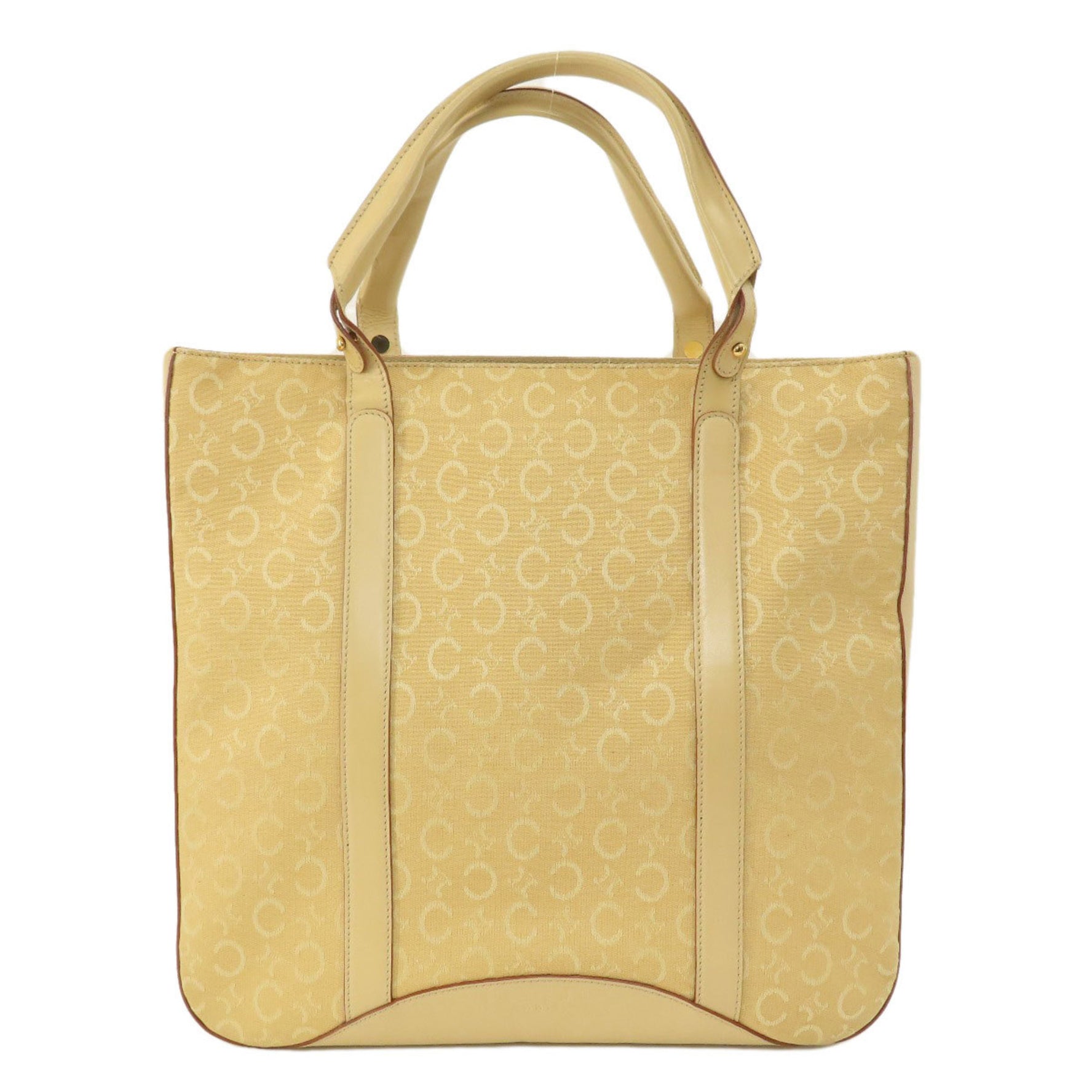 Celine C Macadam Handbag Canvas